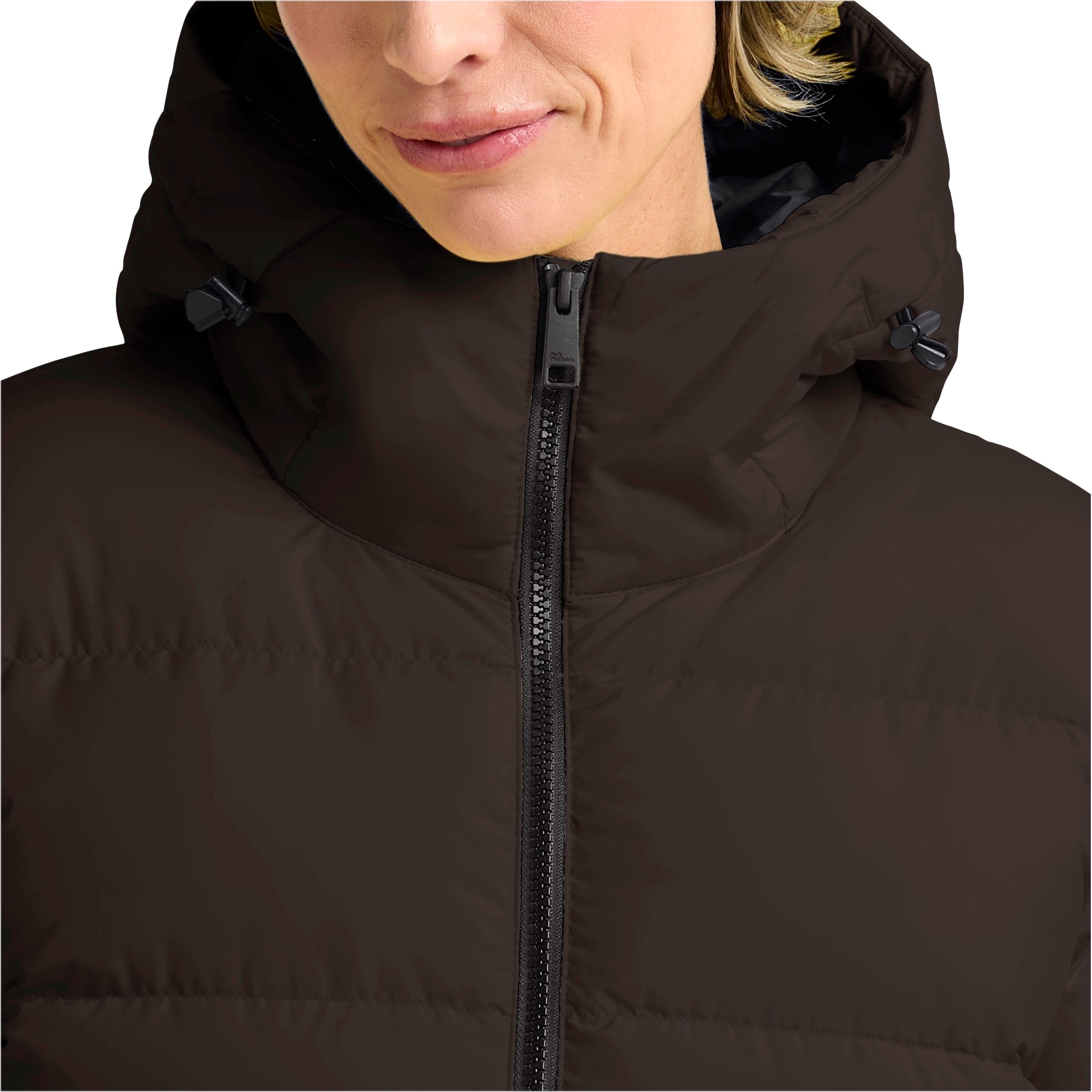 Jack Wolfskin Daunenmantel »FROZEN PALACE COAT W«, Wärmend, winddicht, Daunenjacke