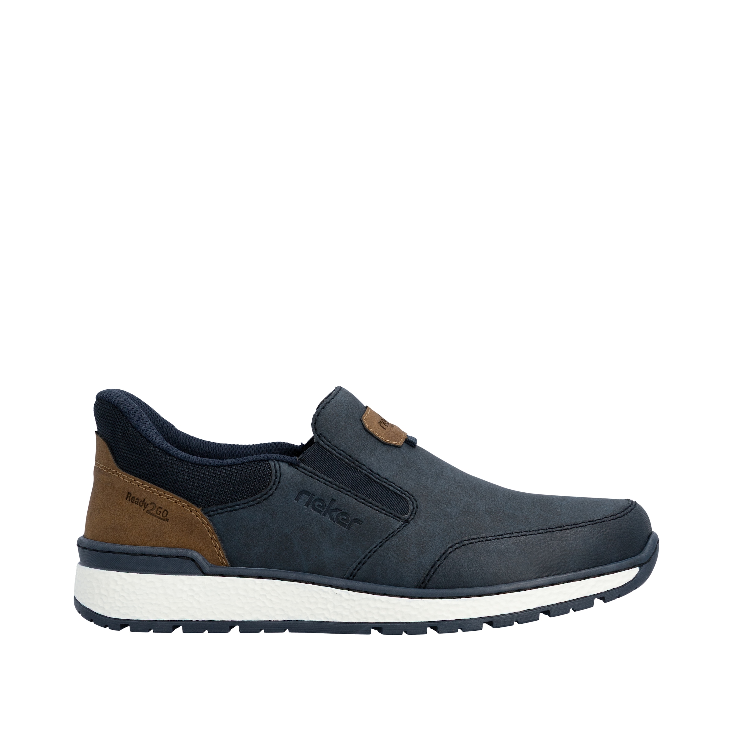 Rieker Slipper »Ready2GO«  Schlupfschuh, Halbschuh, Slip-on Sneaker mit Stretcheinsätze