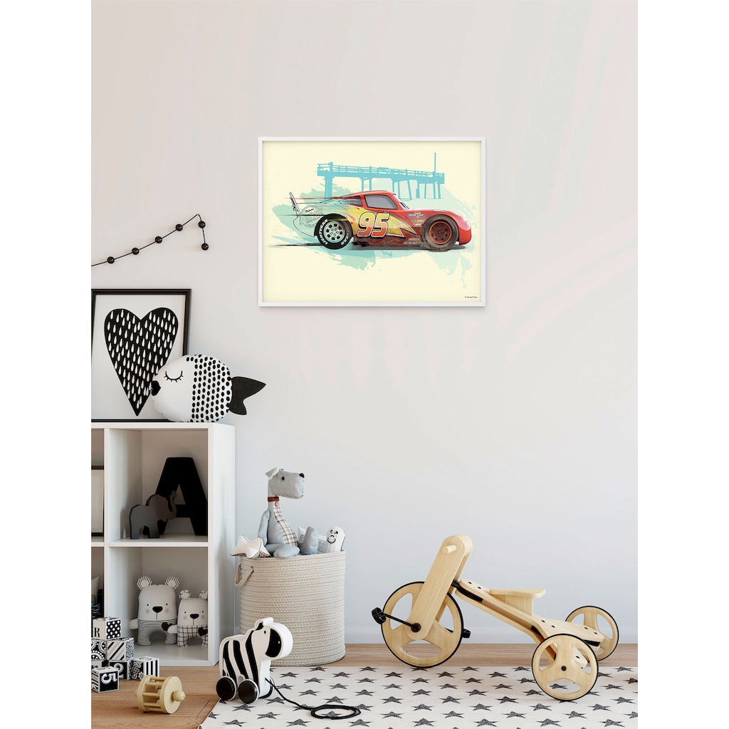 Komar Wandbild »Cars Lightning McQueen«, (1 St.)