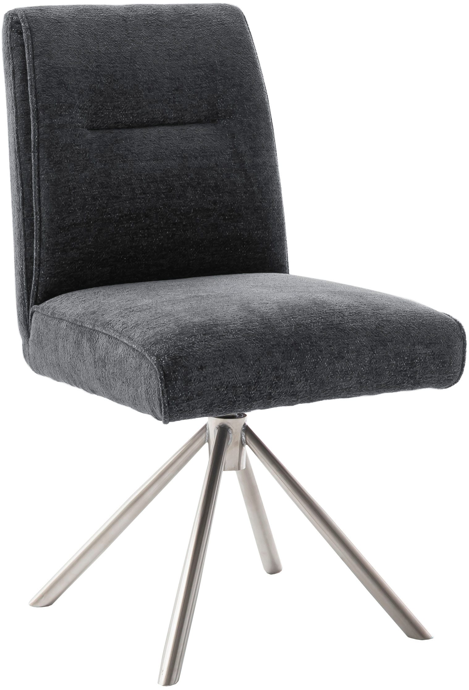 MCA furniture 4-Fußstuhl »DELANE Esszimmerstuhl (2er Set) - Stuhl« (Set) 2 Stk.Taschenfederkern, Lehnenkippfunktion, beweglicher Rücken, 360° drehbar