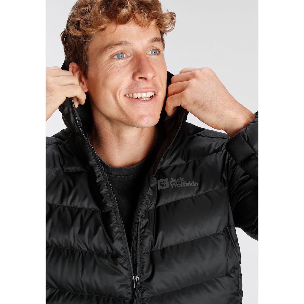 Jack Wolfskin Daunenjacke »HOLLENBERG«, mit Kapuze