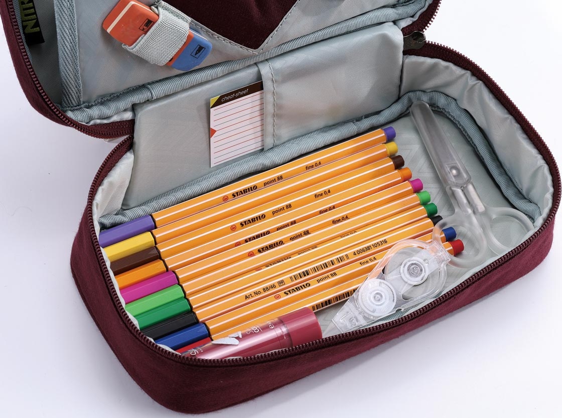 NITRO Federtasche »Pencil Case XL, Wine« bei ♕ | Federmäppchen