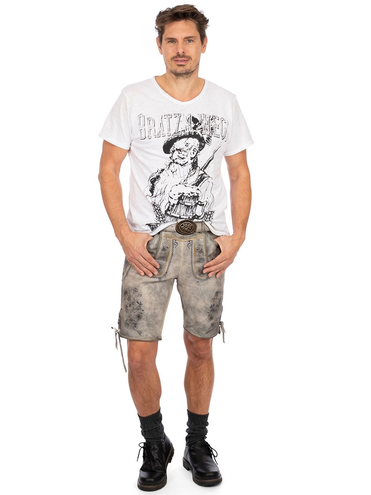 Country Maddox Lederhose »Lederhose HOCHGERN«