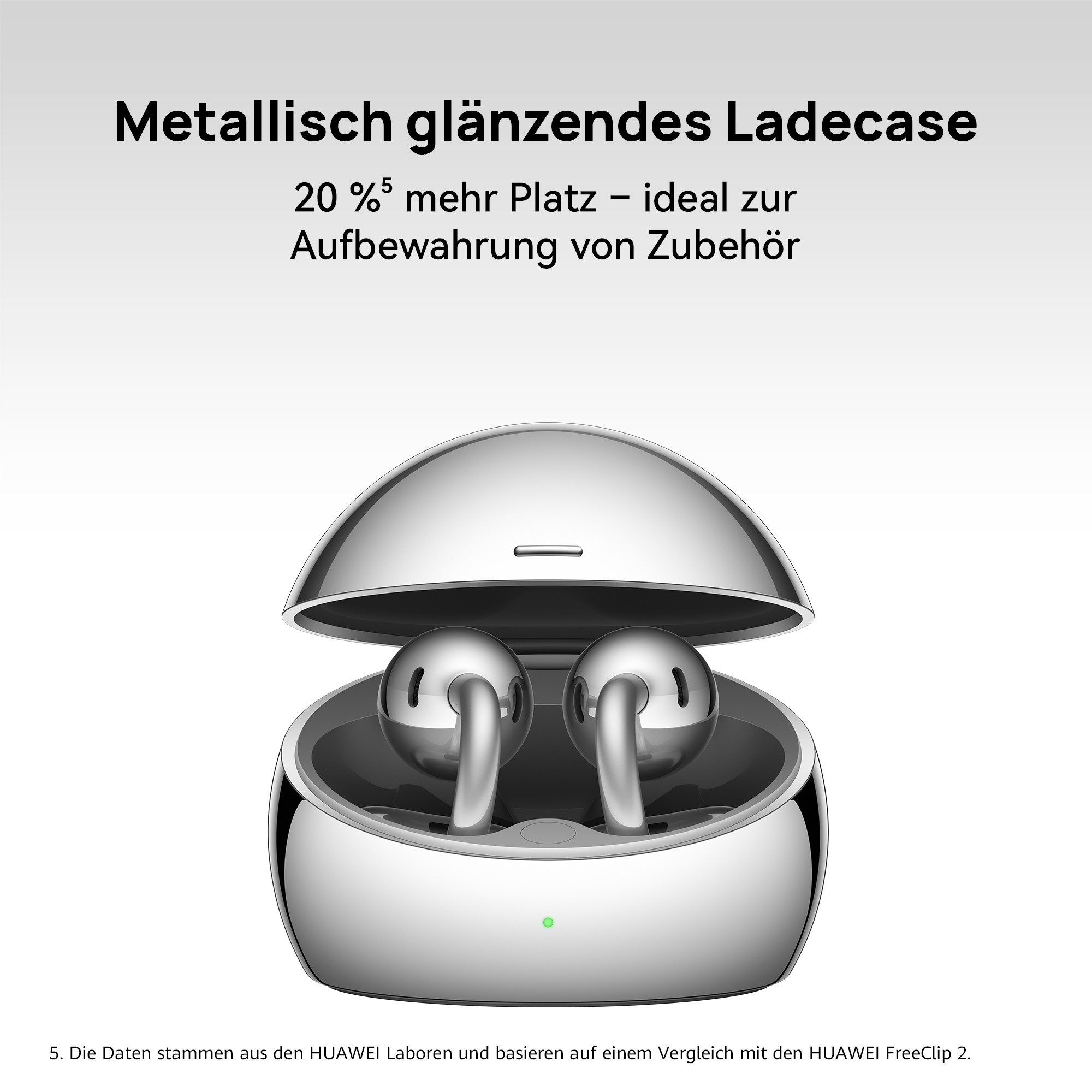 Huawei Open-Ear-Kopfhörer »FreeClip 2 S« A2DP Bluetooth Freisprechfunktion