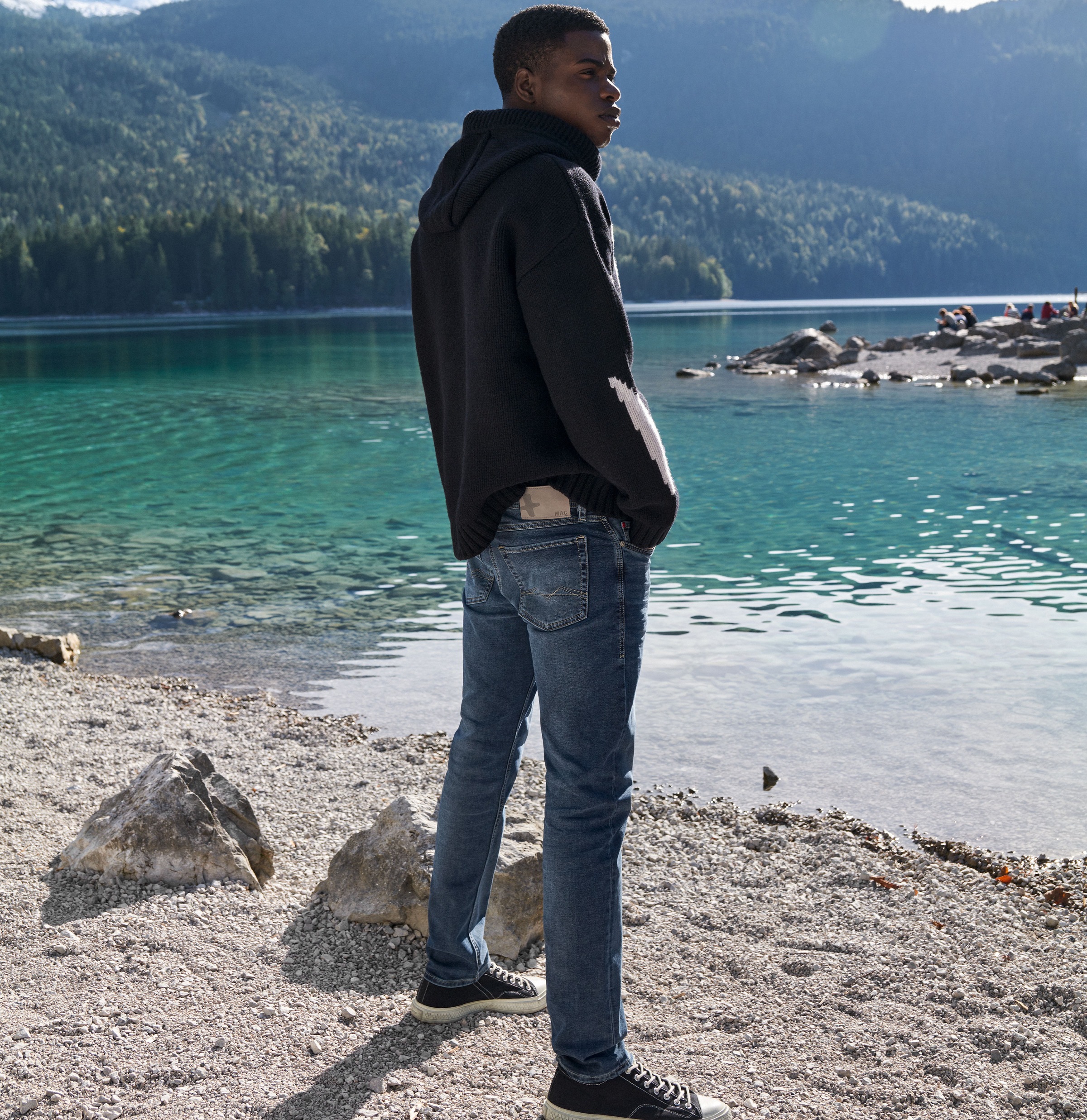 MAC Tapered-fit-Jeans »Jog´n Jeans« im Five-Pocket Style