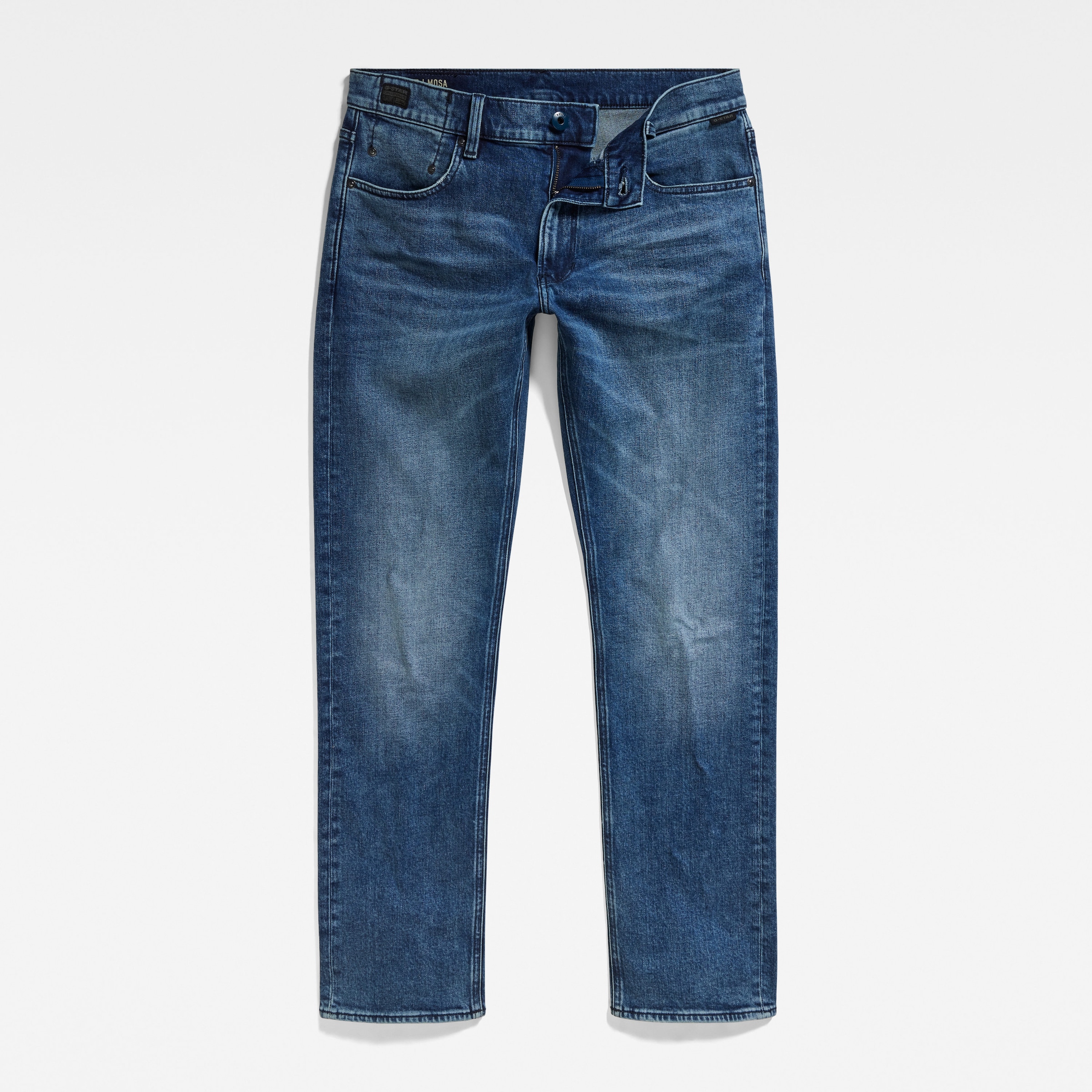 G-STAR Straight-Jeans »Mosa Straight«, mit hellen Nähten
