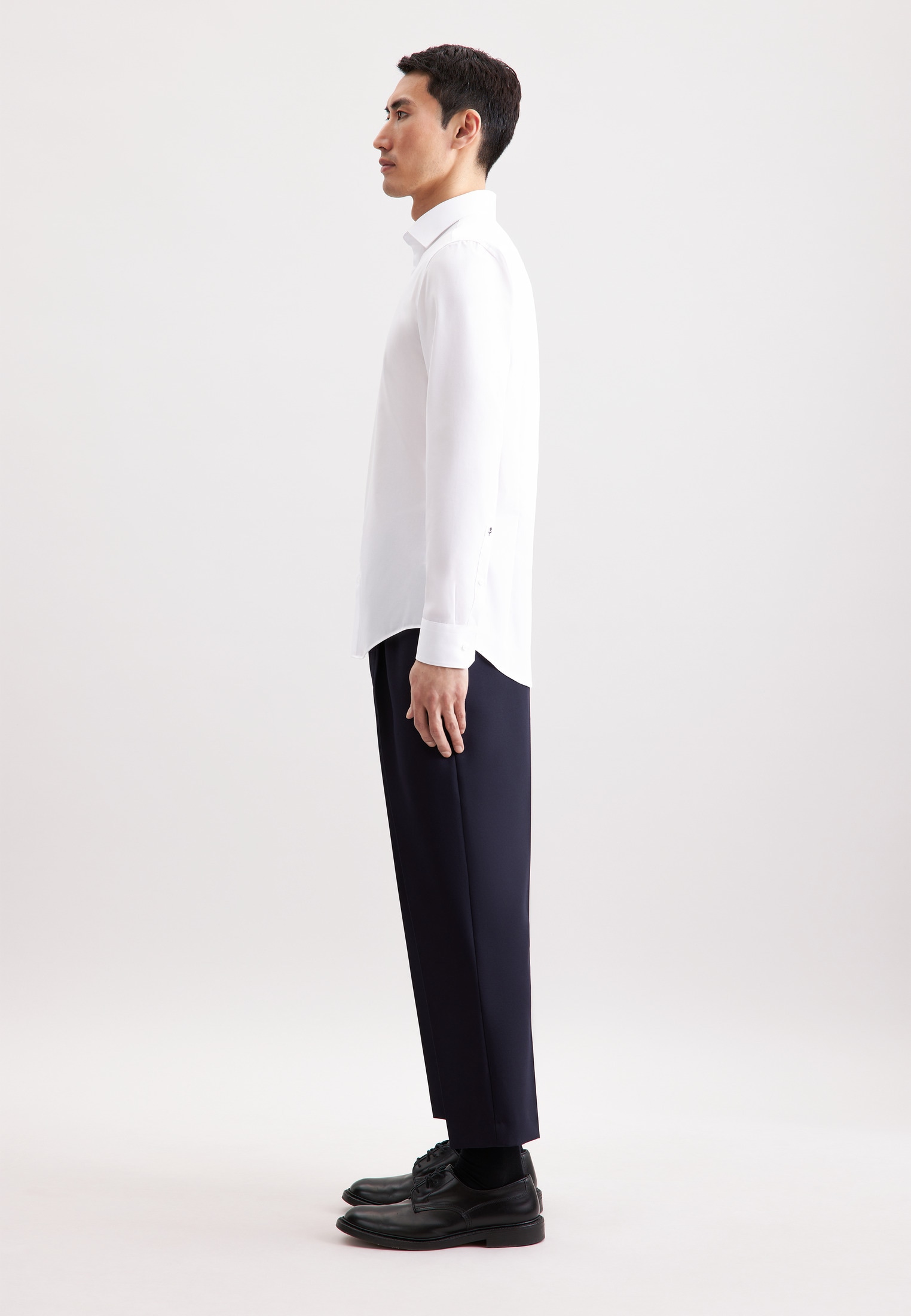 seidensticker Businesshemd »Schwarze Rose« Slim 1/1 Kentkragen Uni