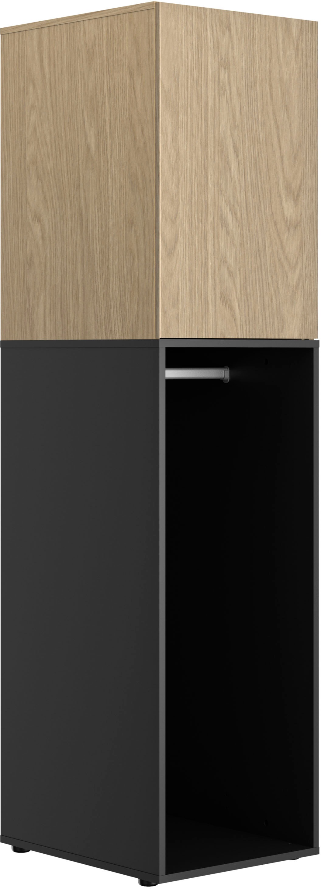 Gami Schlafzimmer-Set »NAEL SET N°2 4tlg« Set, 4 Stk. tlg. Praktisches Bett und sehr geräumigem Stauraum