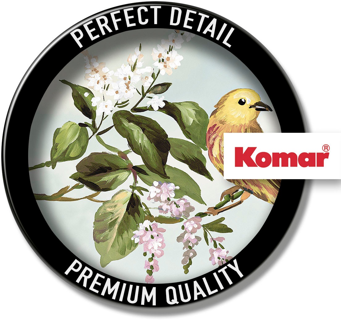 Komar Bild »Gazouillis des Oiseaux«, Natur, (1 St.), Wandbild zur Dekoration - ohne Rahmen