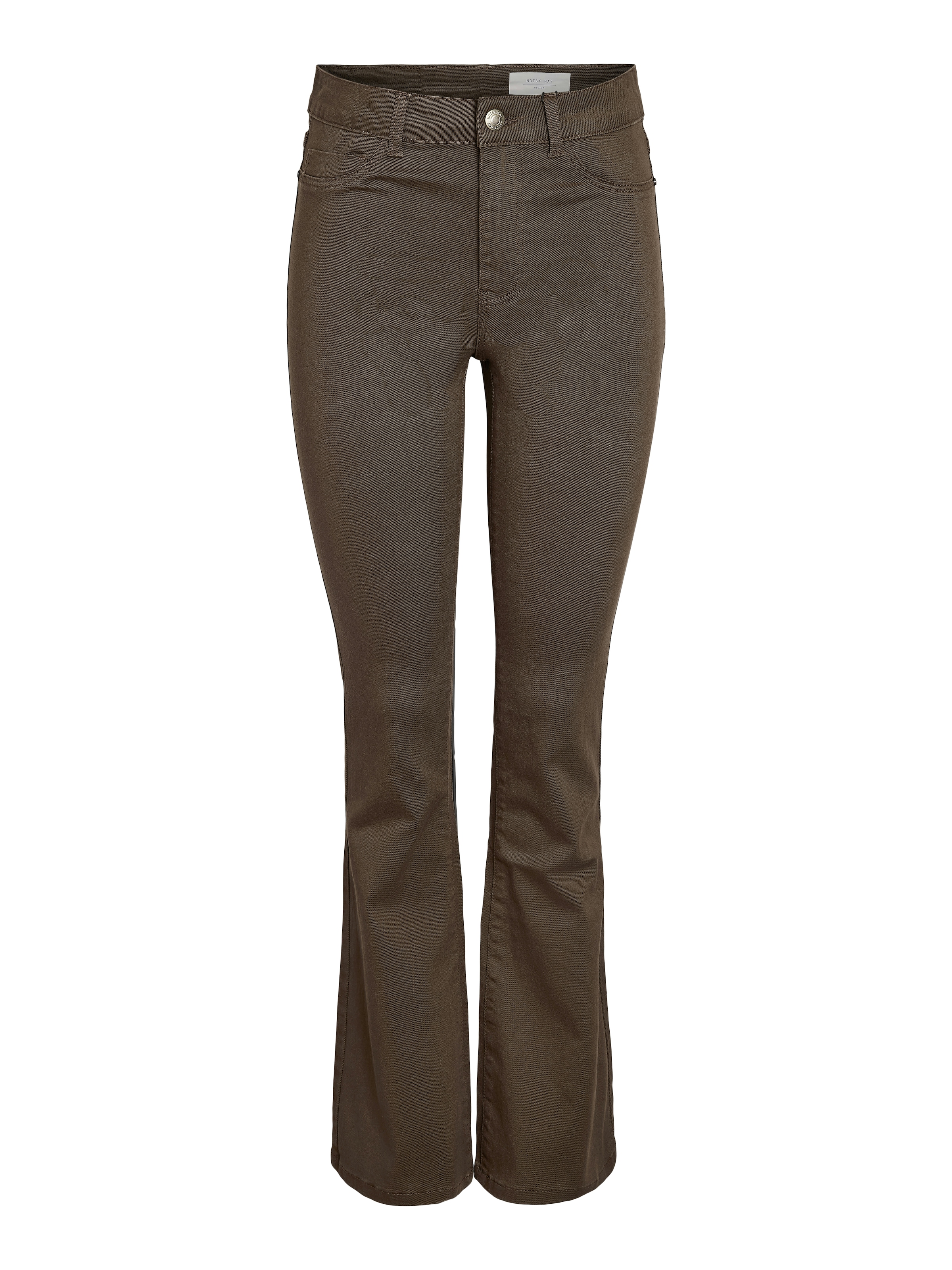 Noisy may Bootcut-Jeans »NMSALLIE HW  SK FLARED  COLOR BOX NOOS« Baumwollmischung, slim fit