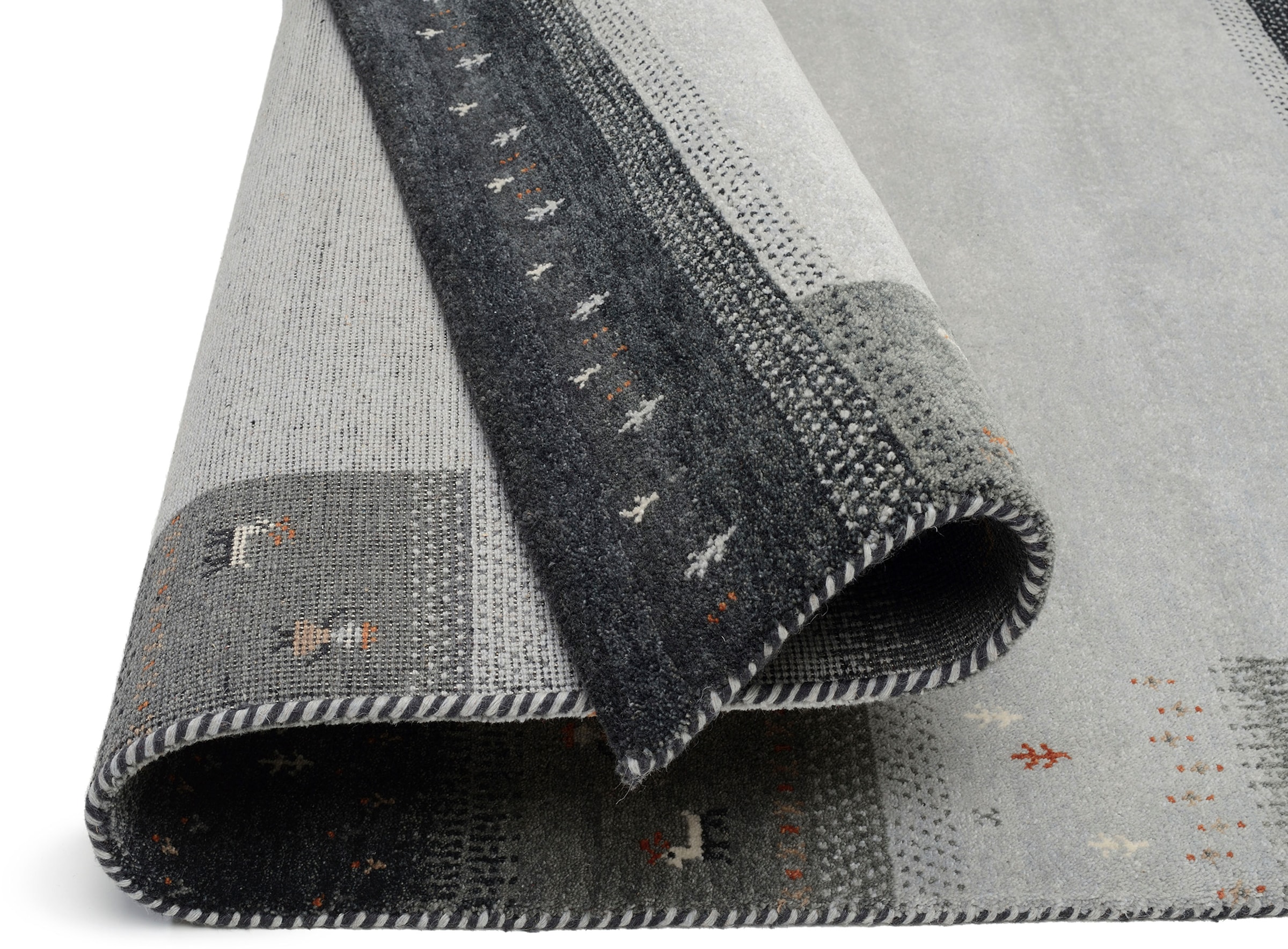 OCI DIE TEPPICHMARKE Wollteppich »INTENSE MALA« rechteckig 12 mm Höhe handgeknüpft, reine Schurwolle, fußwarm, Wohnzimmer