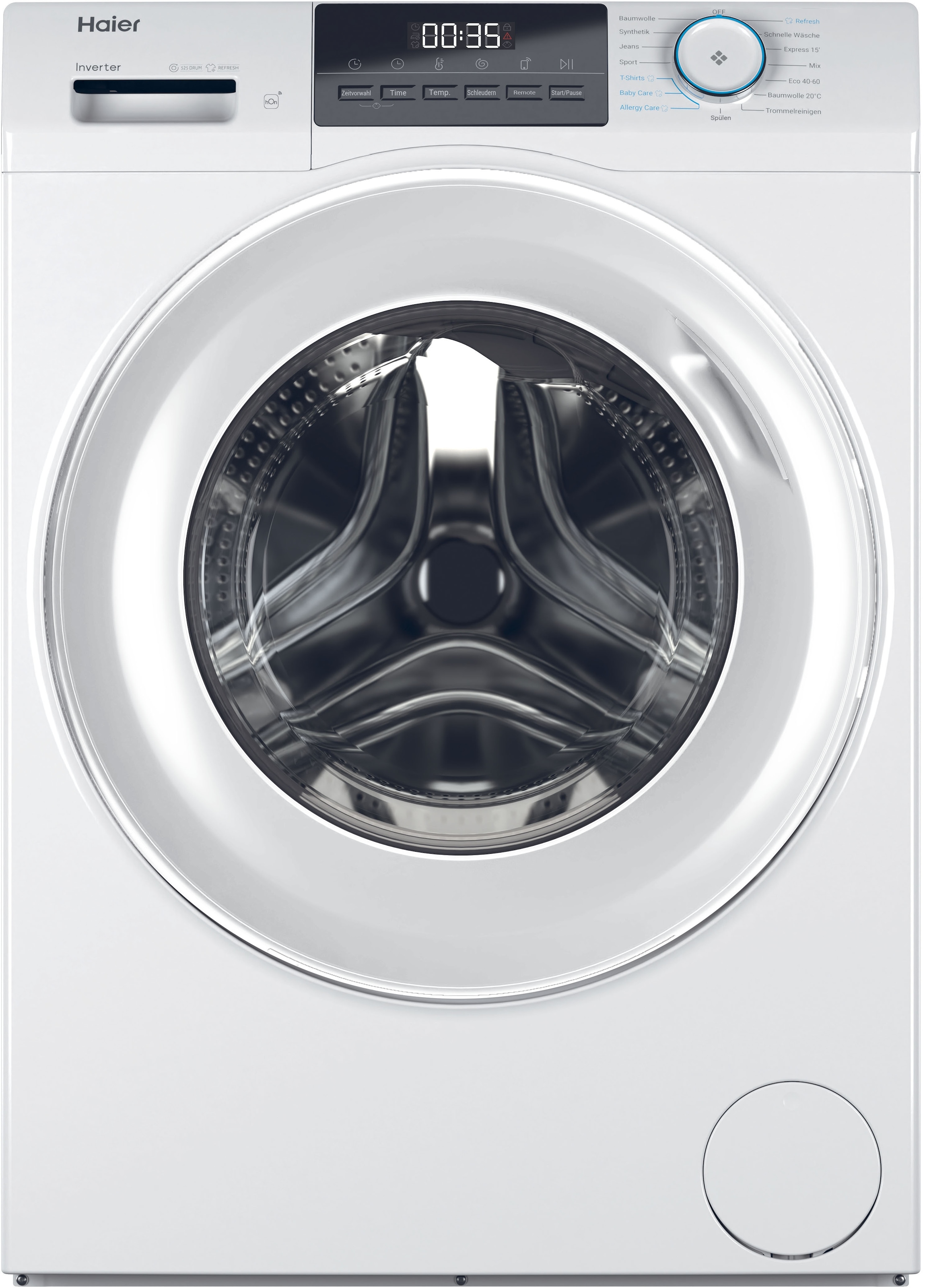 Haier HW80-BP14929BU1 Waschmaschine Frontlader 8 kg 1400 RPM Weiß