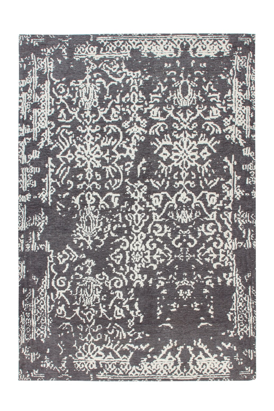 Kayoom Teppich »River 130«, rechteckig, 10 mm Höhe, Jacquard, Retro- und Vintage-Design, Baumwollrücken