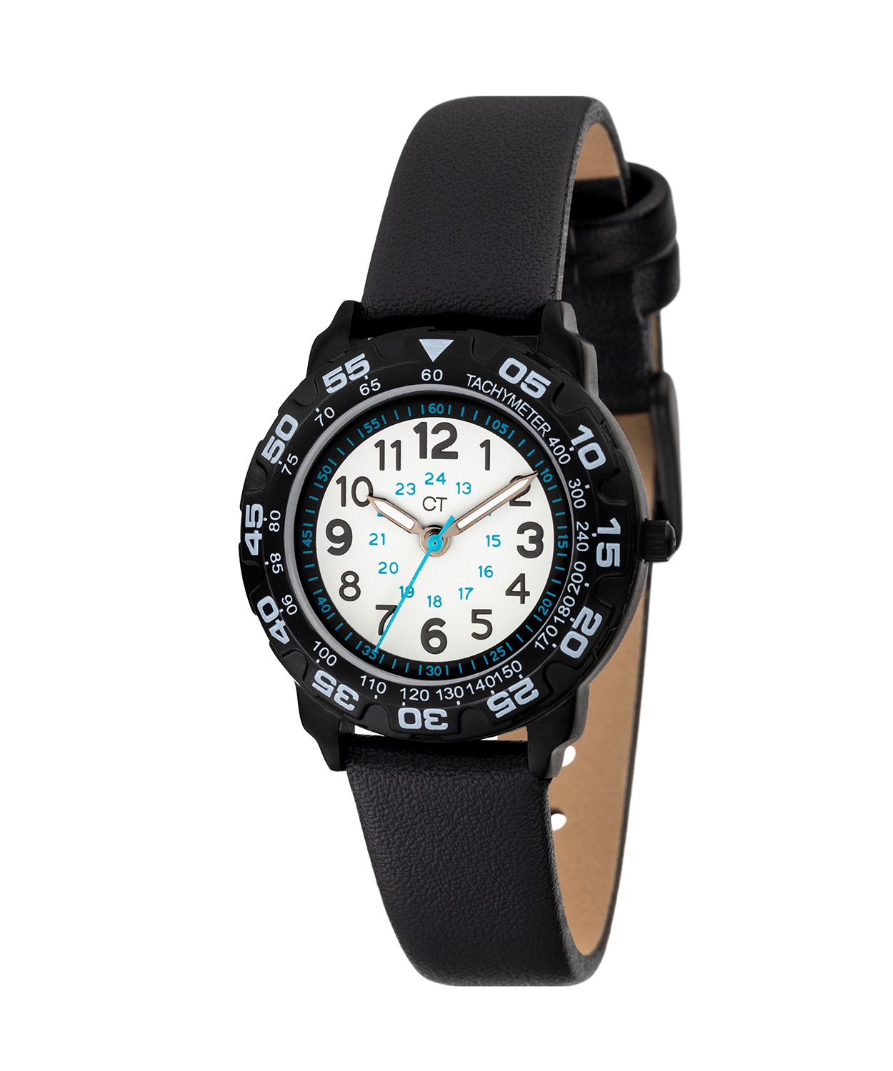 COOL TIME Quarzuhr »The Cool Classic Black« Armbanduhr, Kinderuhr, Junge, analog