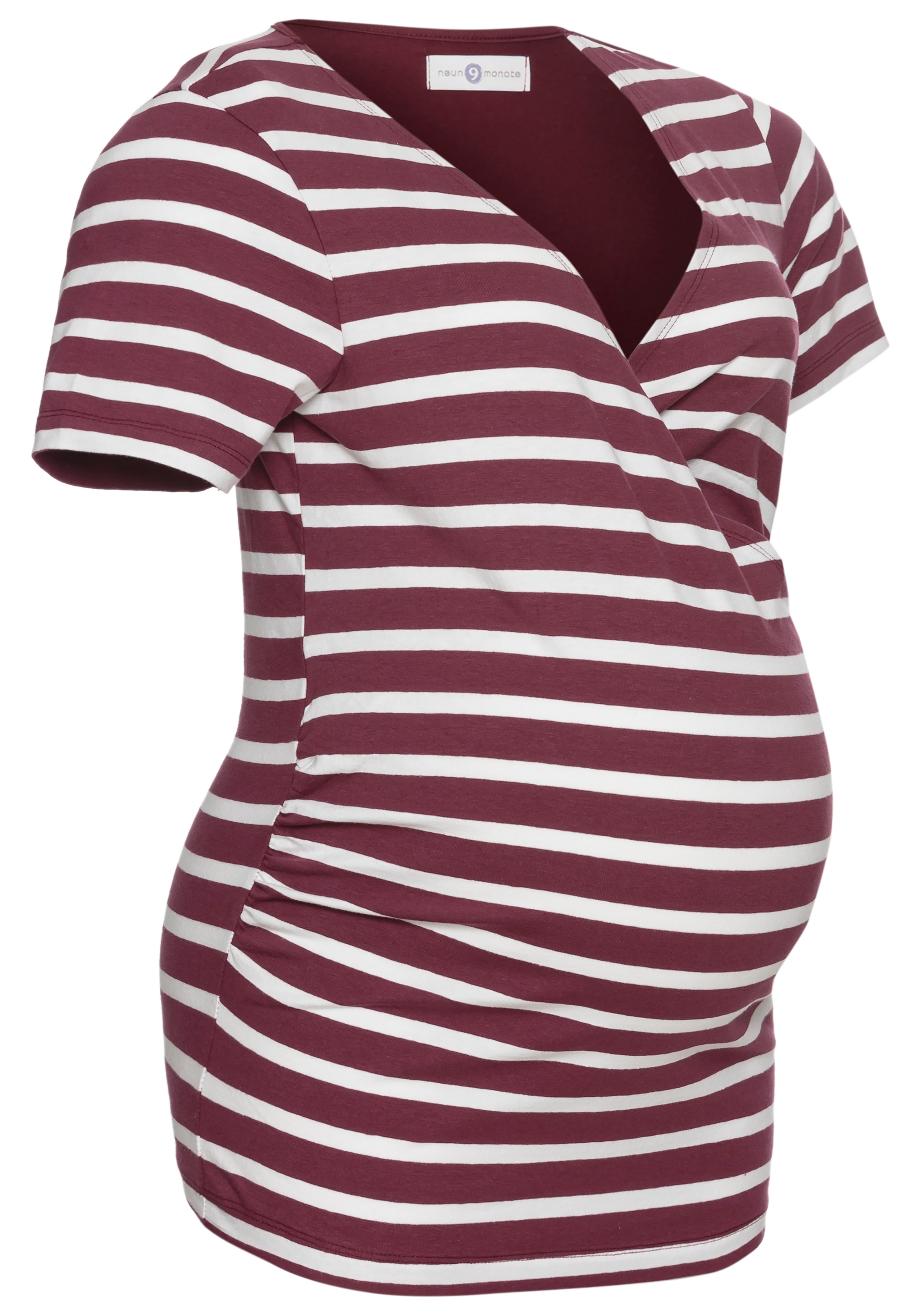 Neun Monate Umstandsshirt », 2er Pack T-Shirts für Schwangerschaft und Stillzeit«, (Packung, 2 tlg.), für bequemes Stillen