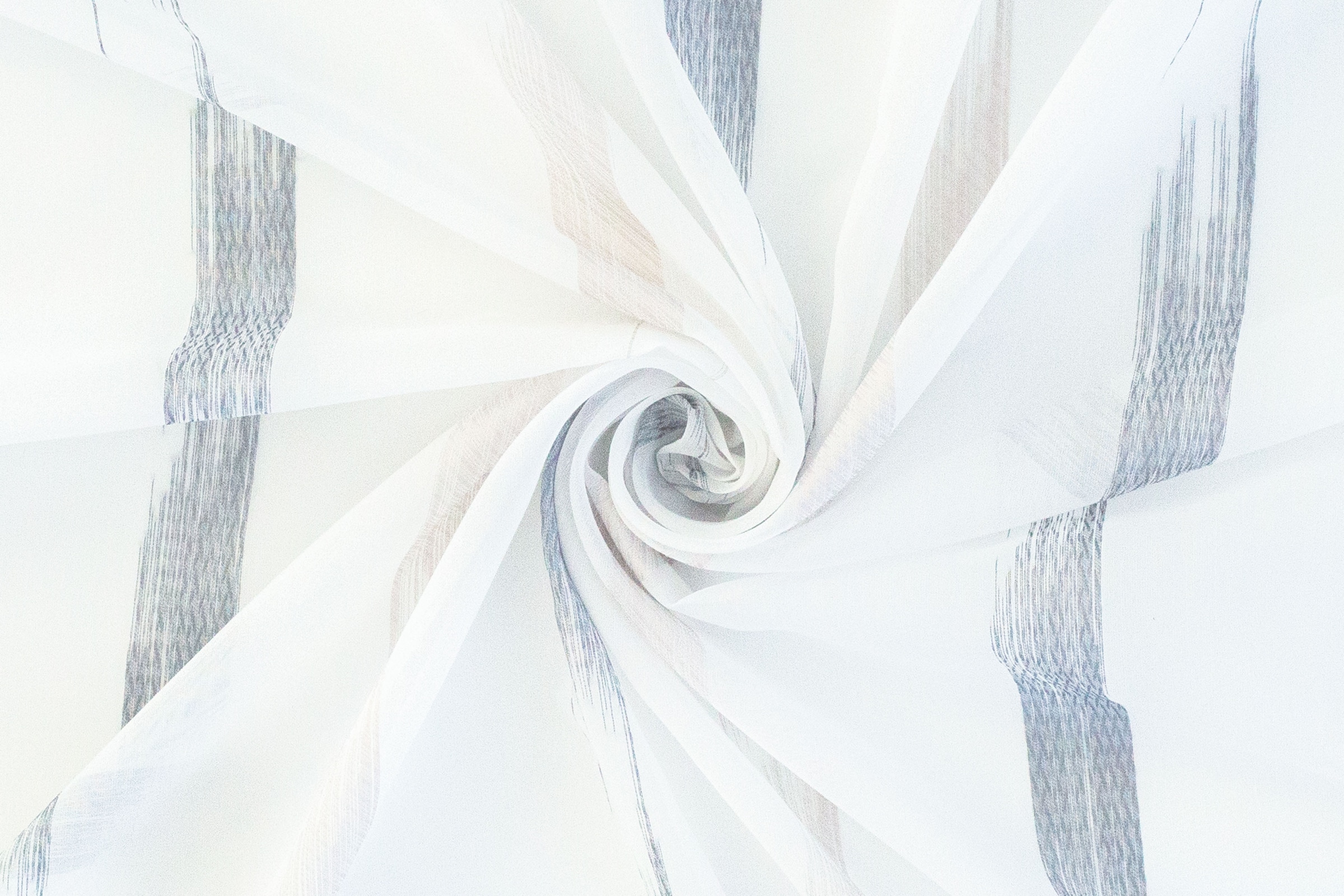 HOMING Gardine »Steen« verdeckte Schlaufen 1 Stk. tlg. Farbverlauf, Streifen, transparent, Wohnzimmer