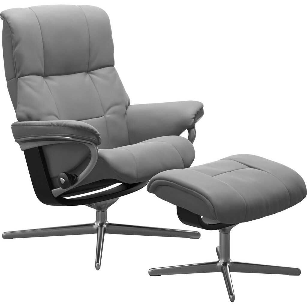 Stressless® Fußhocker »Mayfair«, mit Cross Base, Größe S, M & L, Holzakzent Schwarz