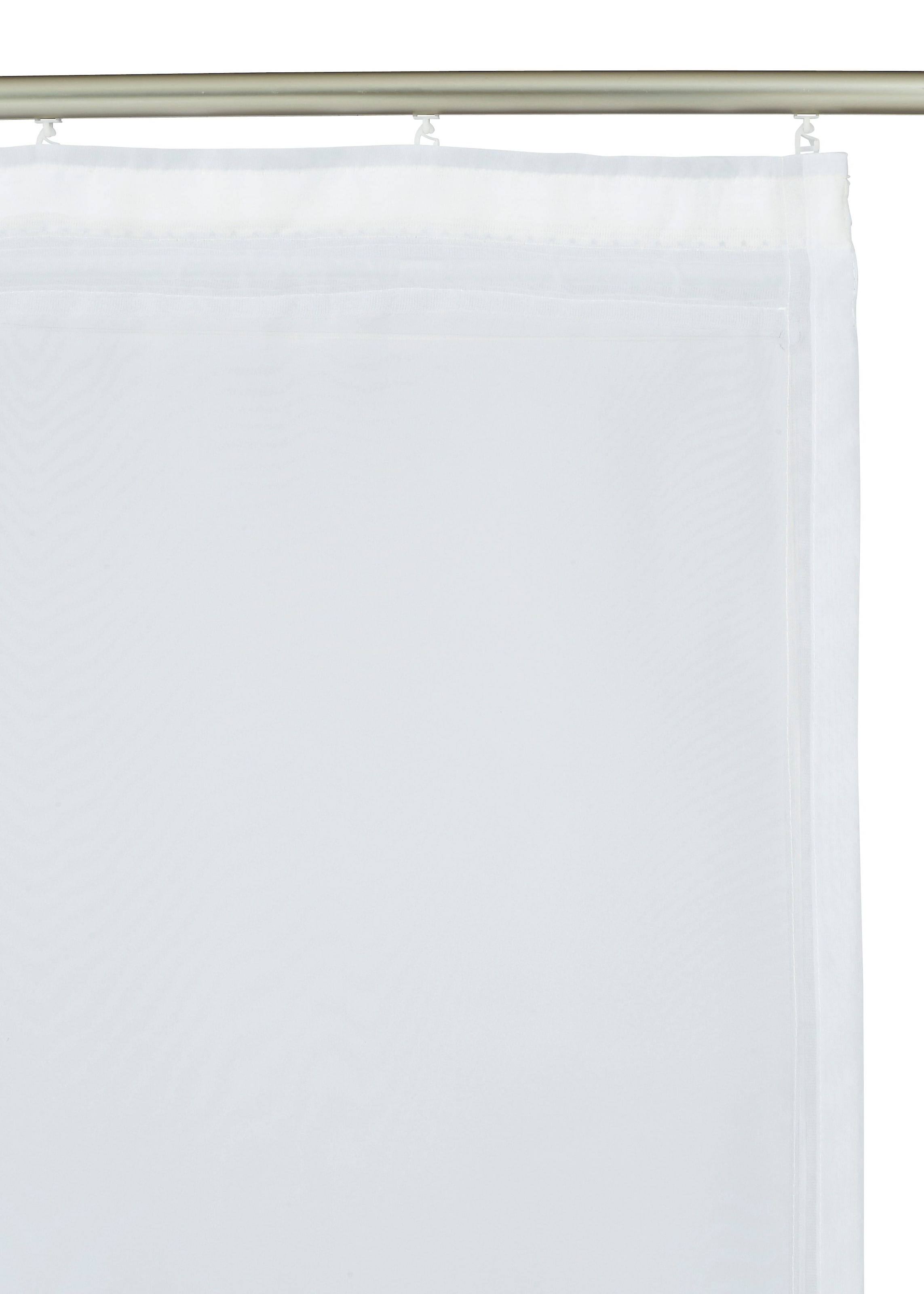 my home Raffrollo »Camposa« mit Klettband Transparent, Voile, Polyester