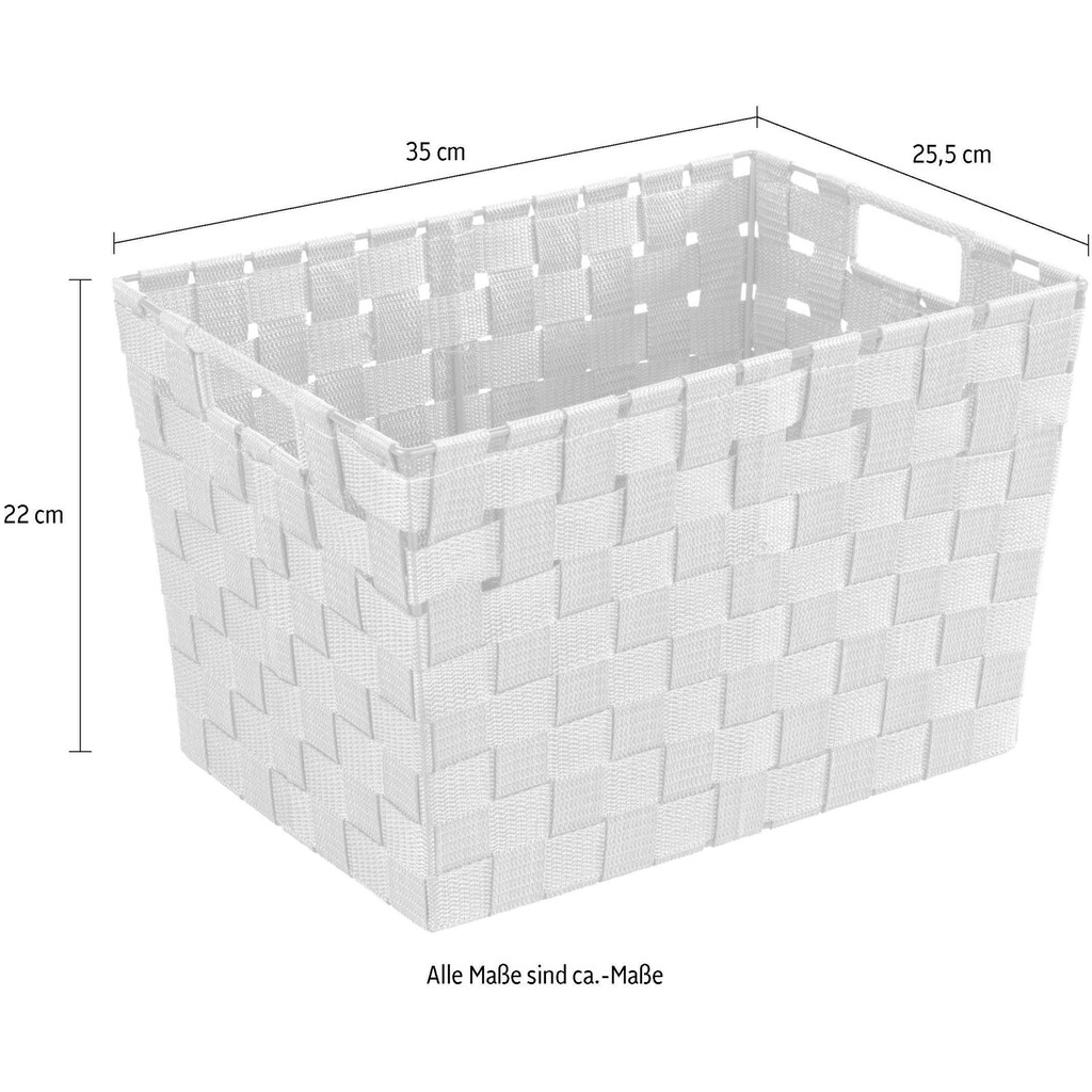 WENKO Aufbewahrungskorb »Adria M«