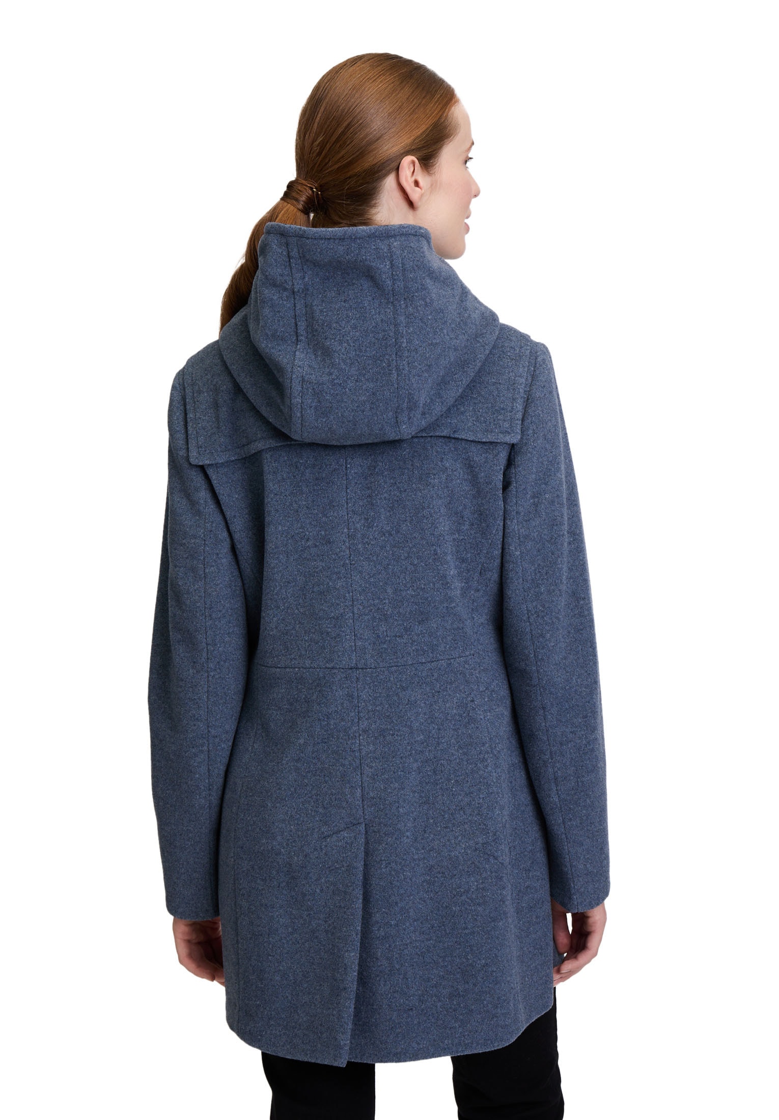 Gil Bret Wolljacke »Dufflecoat mit Kapuze«