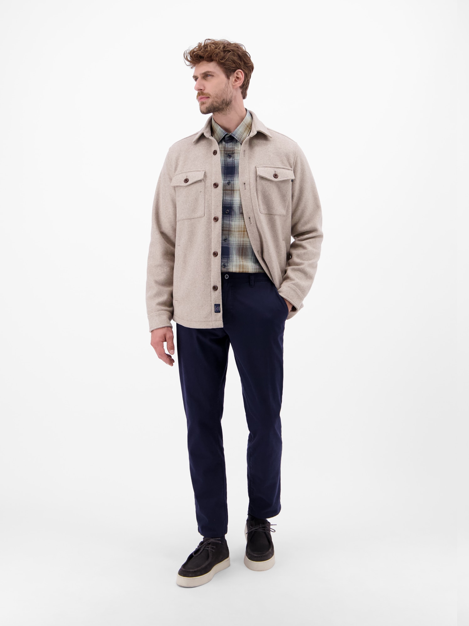 LERROS Karohemd »LERROS Herren Karohemd, charakterstark und stilbewusst«