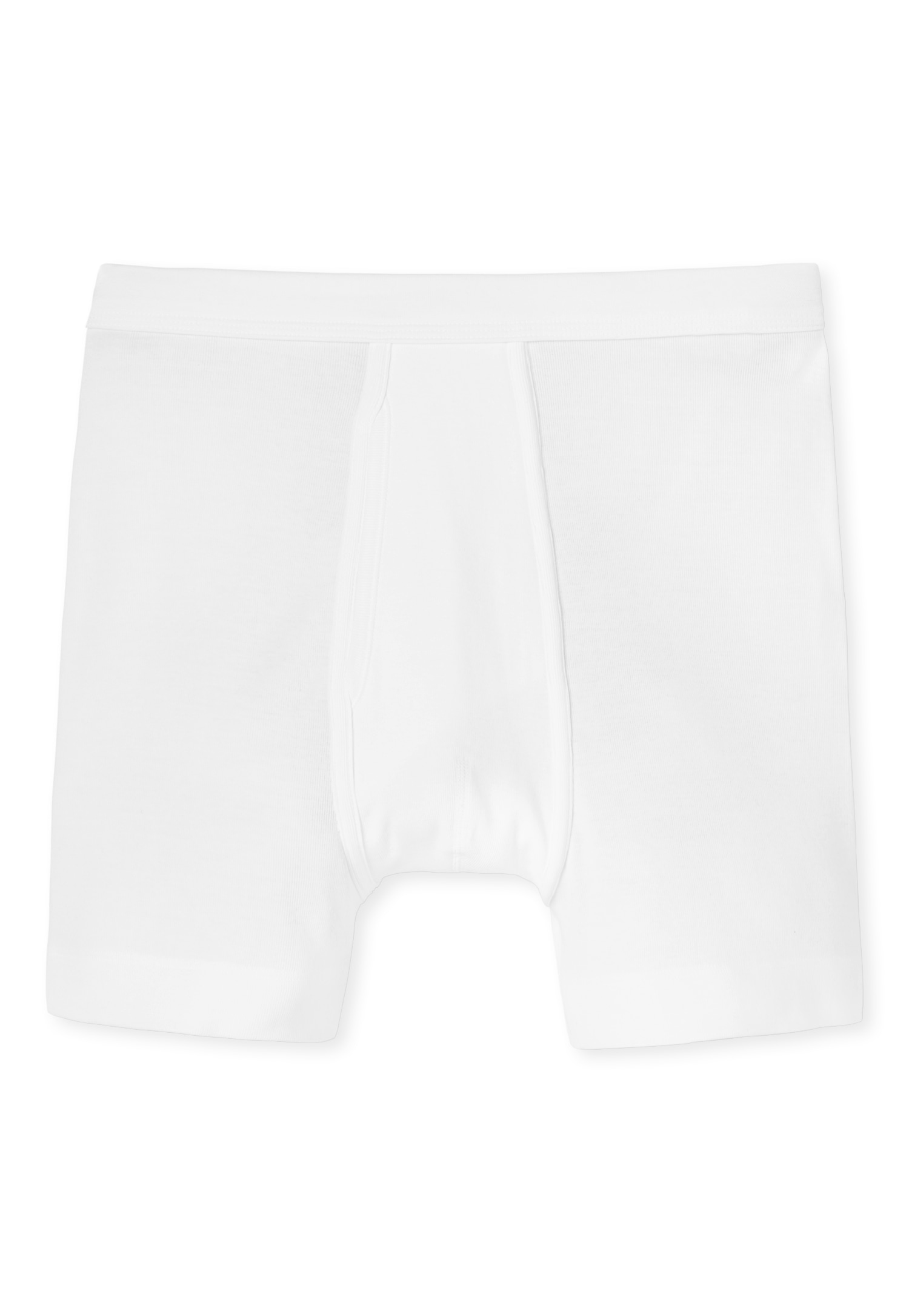 Schiesser Boxershorts »Essentials«, mit Eingriff, bequeme Feinripp-Qualität, Soft-Bund