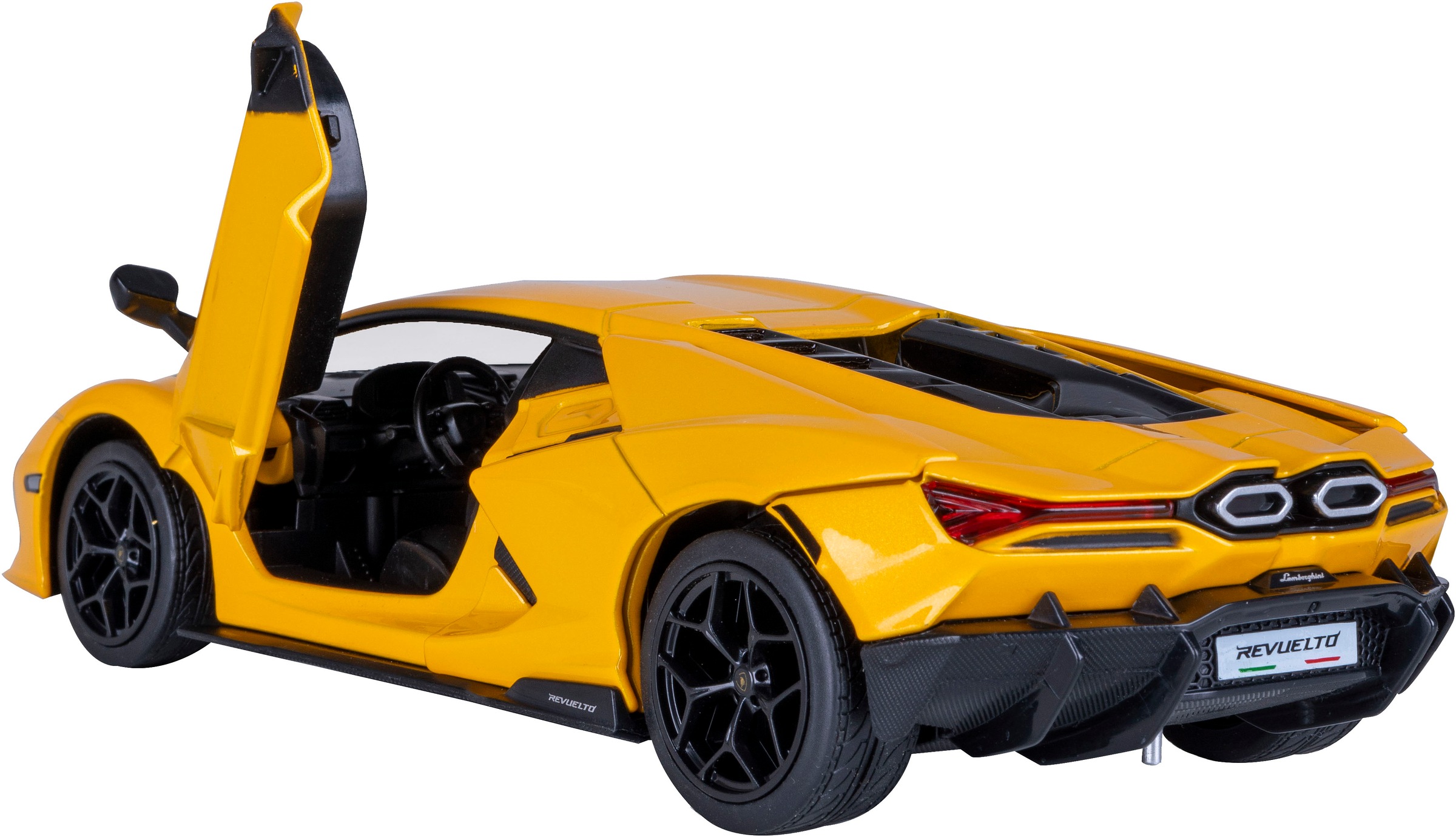 Jamara Spielzeug-Auto »Diecast, Lamborghini Revuelto gelb inkluisve Batterien« LED Licht; Maßstab 1:24