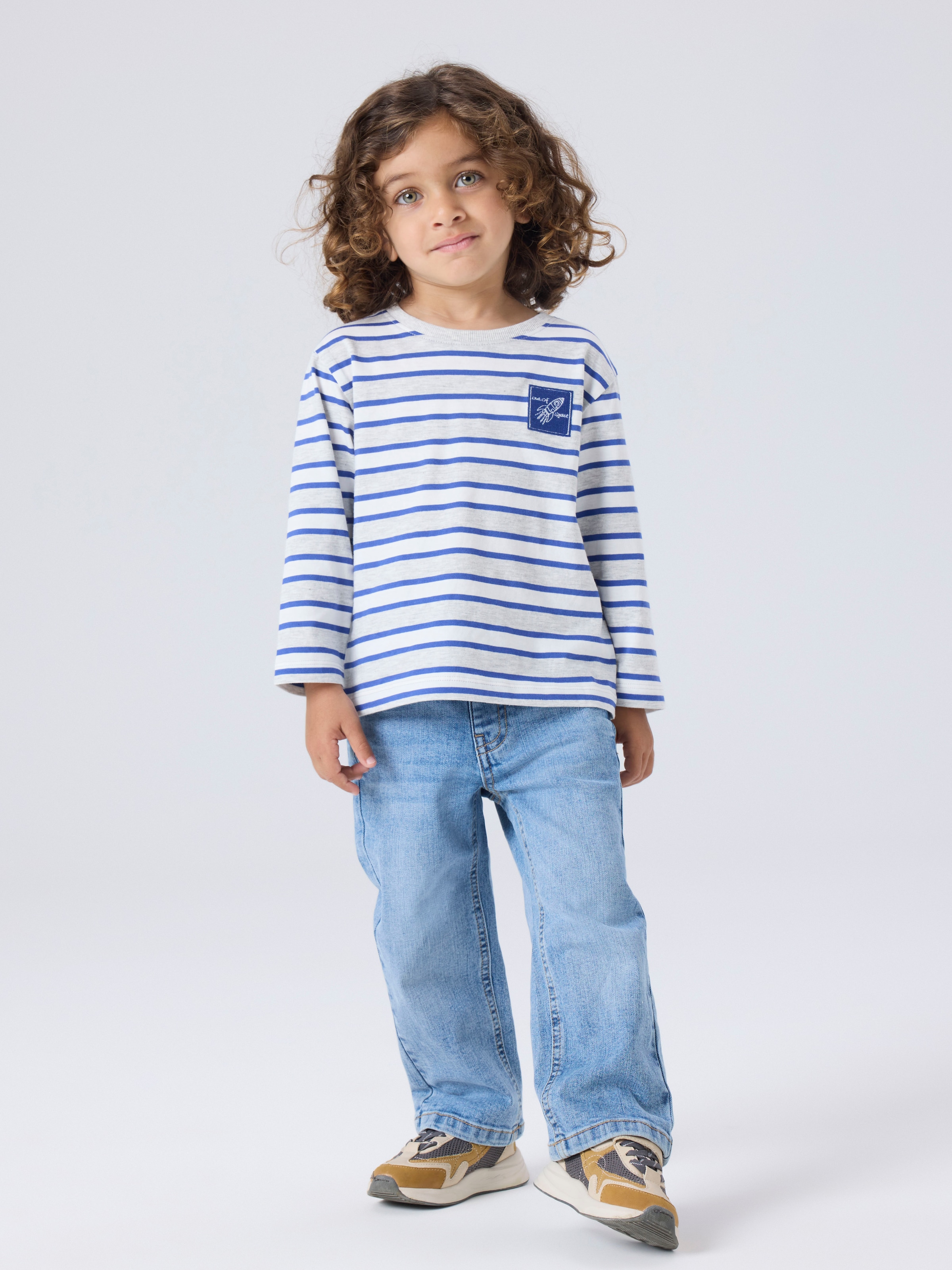 Name It Straight-Jeans »NMMRYAN STRAIGHT JEANS 8809-MD TB« Baumwollmischung, straight fit