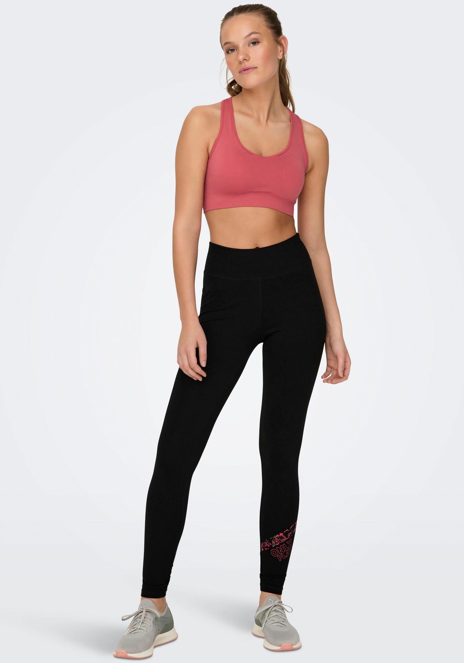 ONLY Play Sport-BH »ONPDAISY SEAM SPORTS BRA - NOOS«, nahtlose Verarbeitung