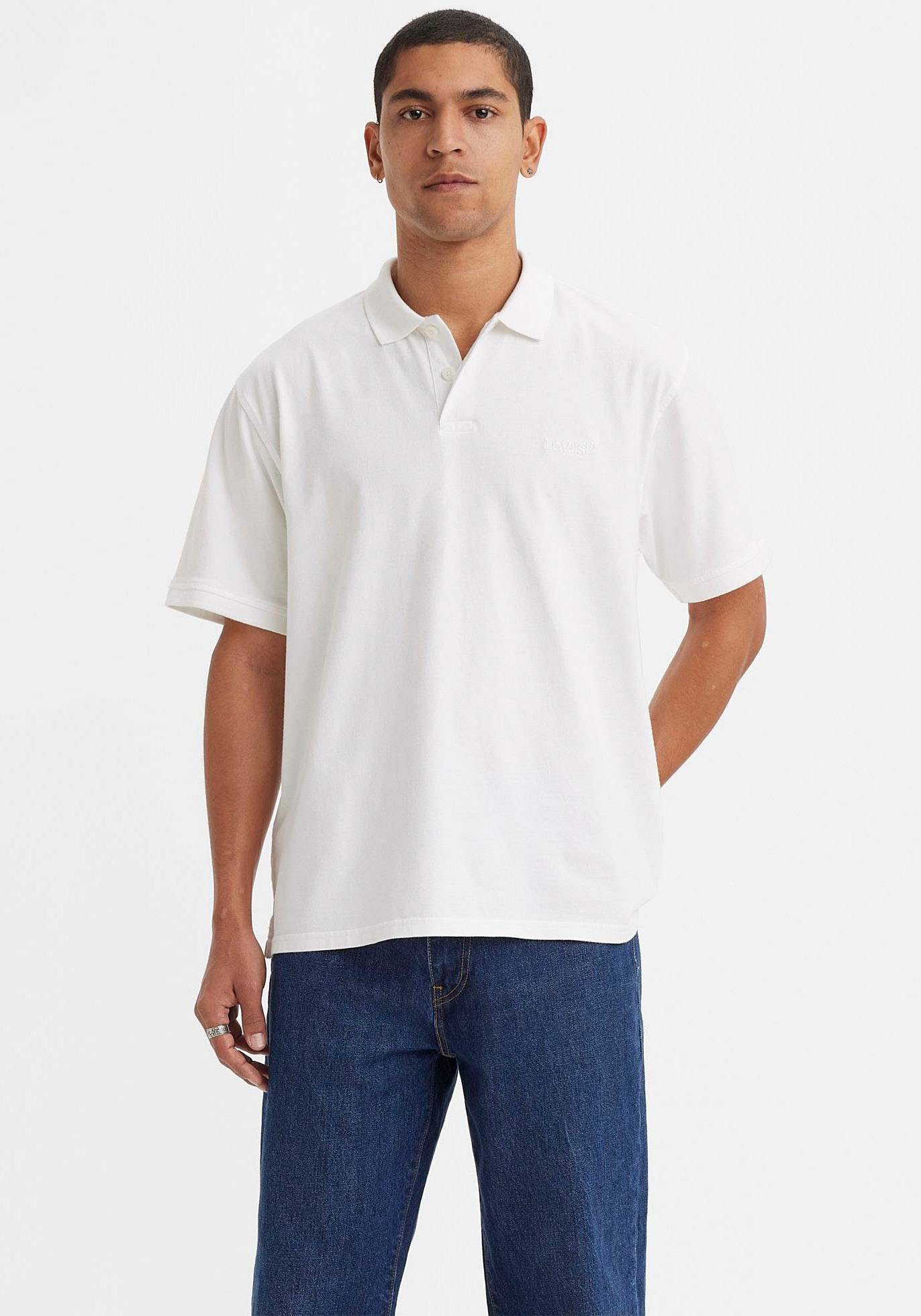 Levi's® Poloshirt mit Logo-Stickerei