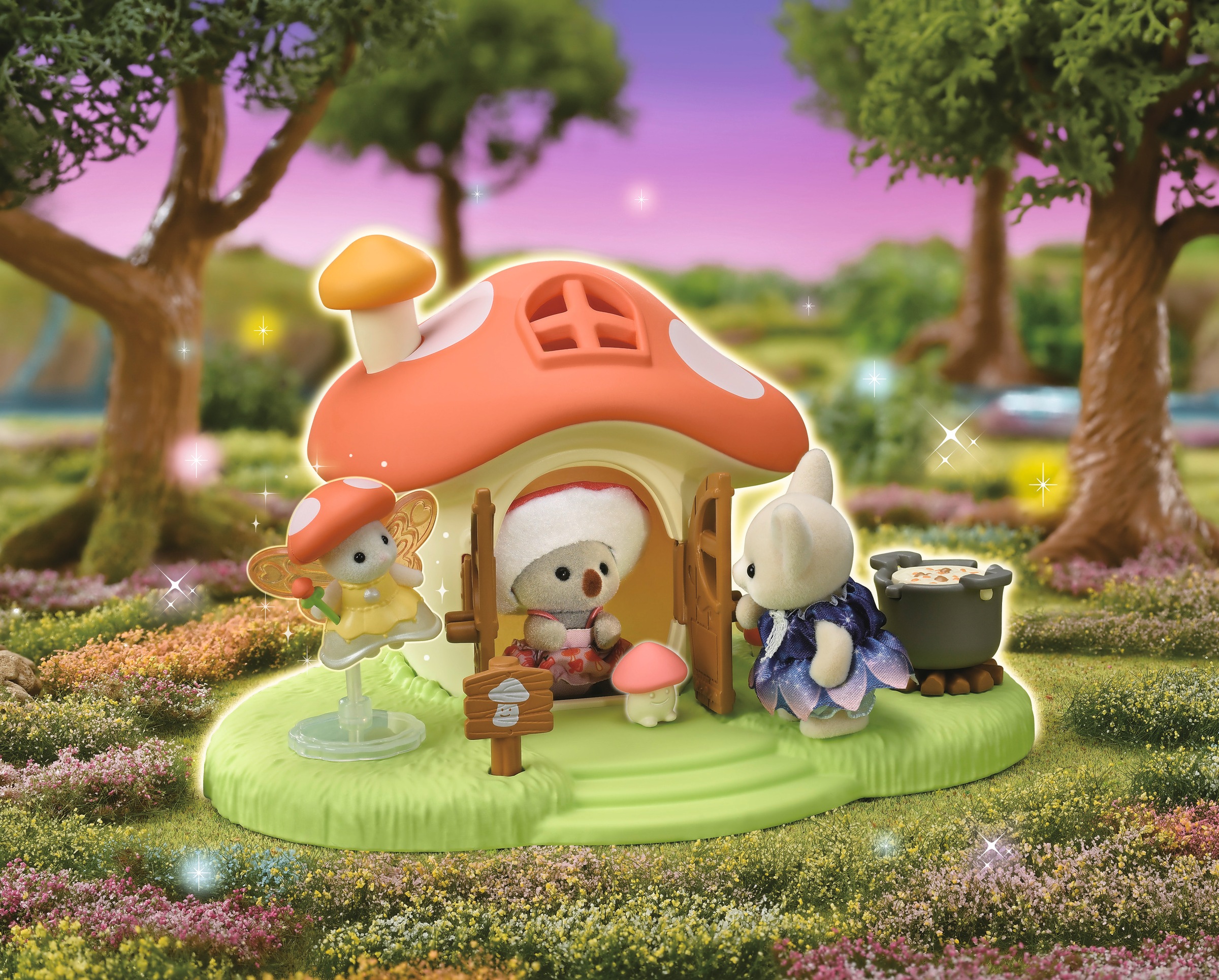 Sylvanian Families Spielwelt »Feen Pilzhaus mit Figuren«