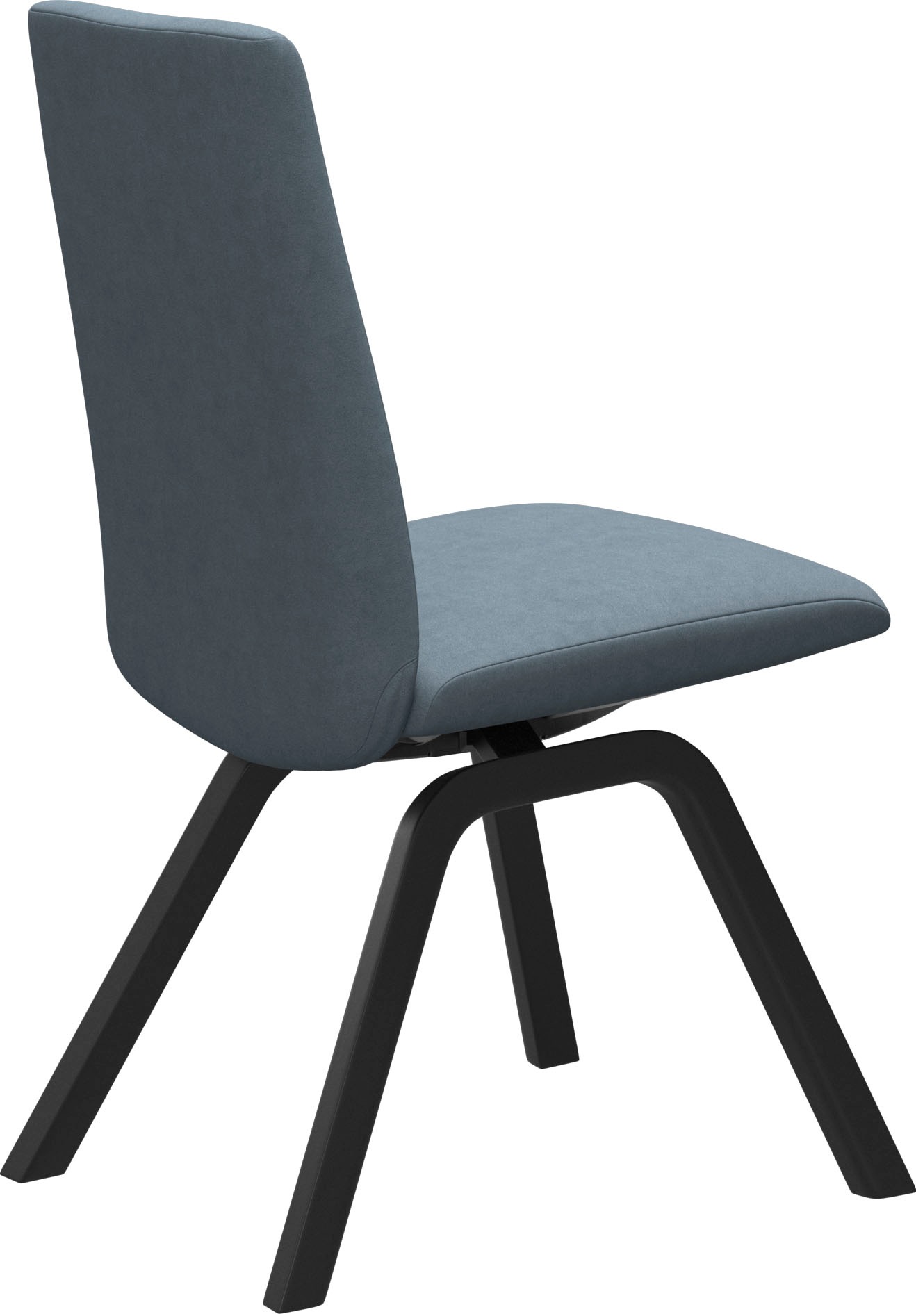 Stressless® Polsterstuhl »Laurel«, Microfaser DINAMICA, Low Back, Größe M, mit schräggestellten Beinen in Schwarz