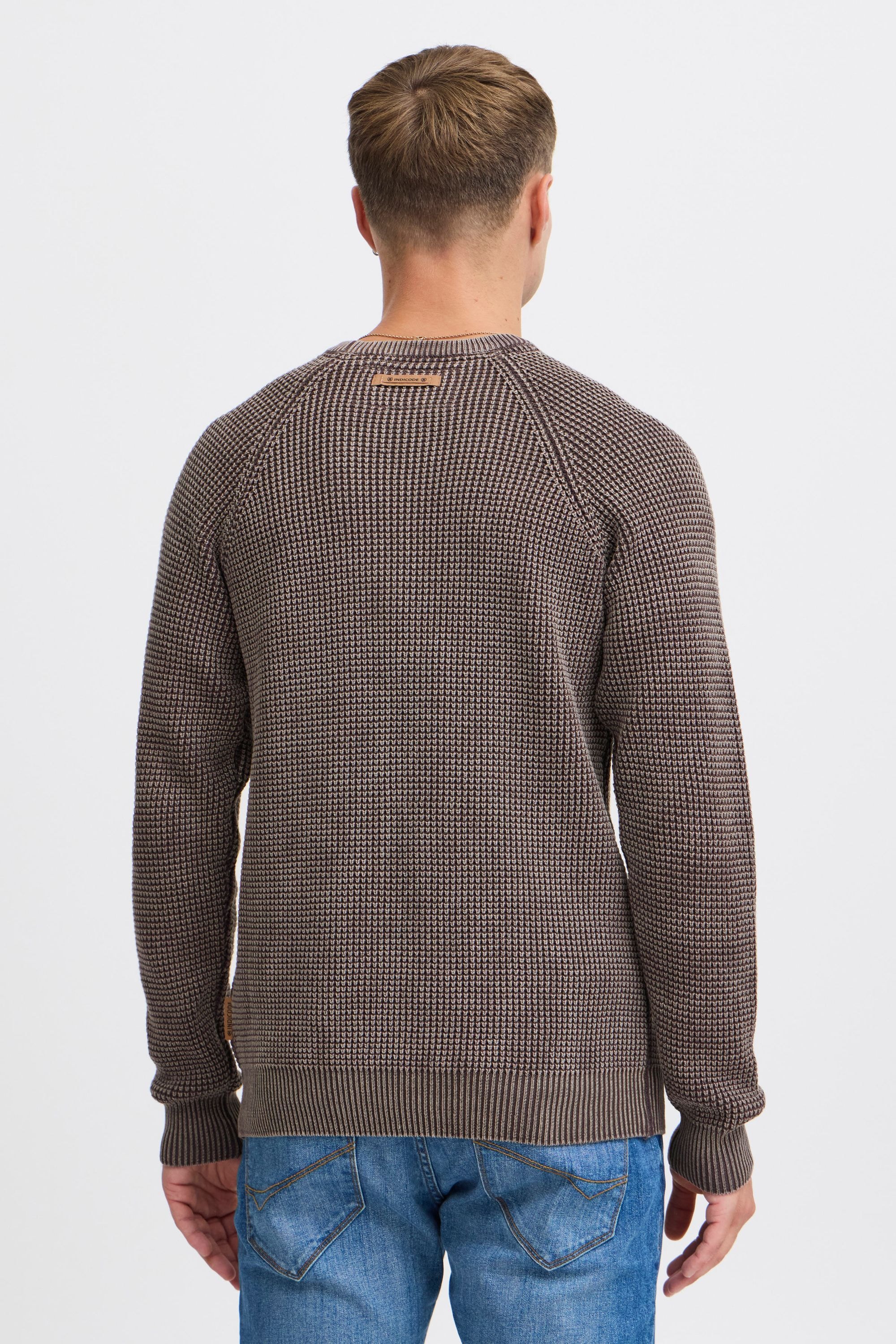 Indicode Strickfleece-Pullover »Strickpullover IDRockford«