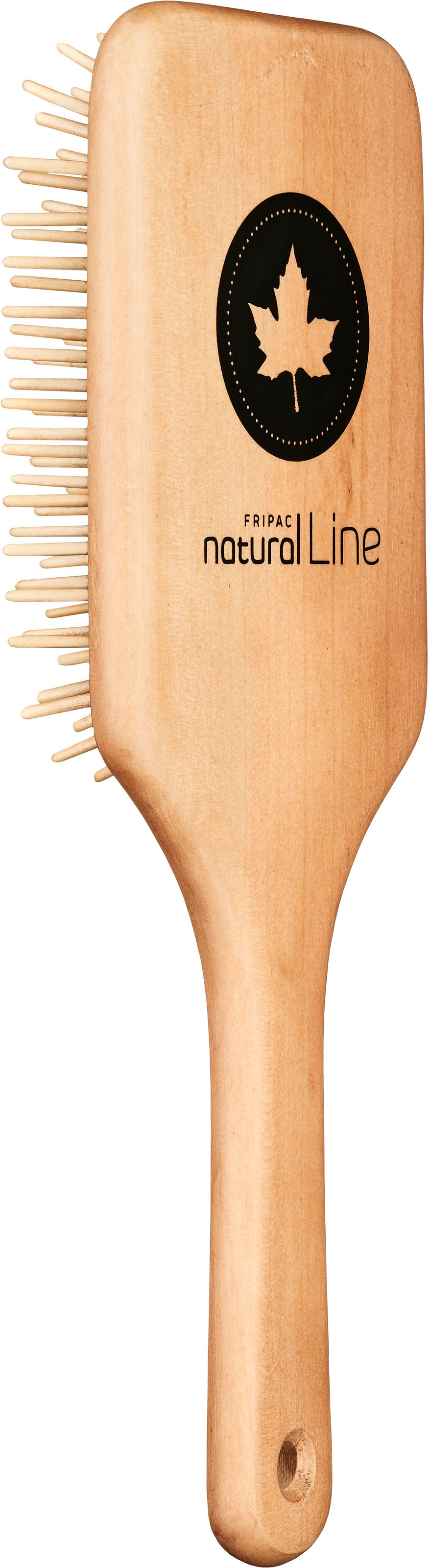 FRIPAC natural Line Paddelbürste »Natural Line Holzbürste 9-reihig«
