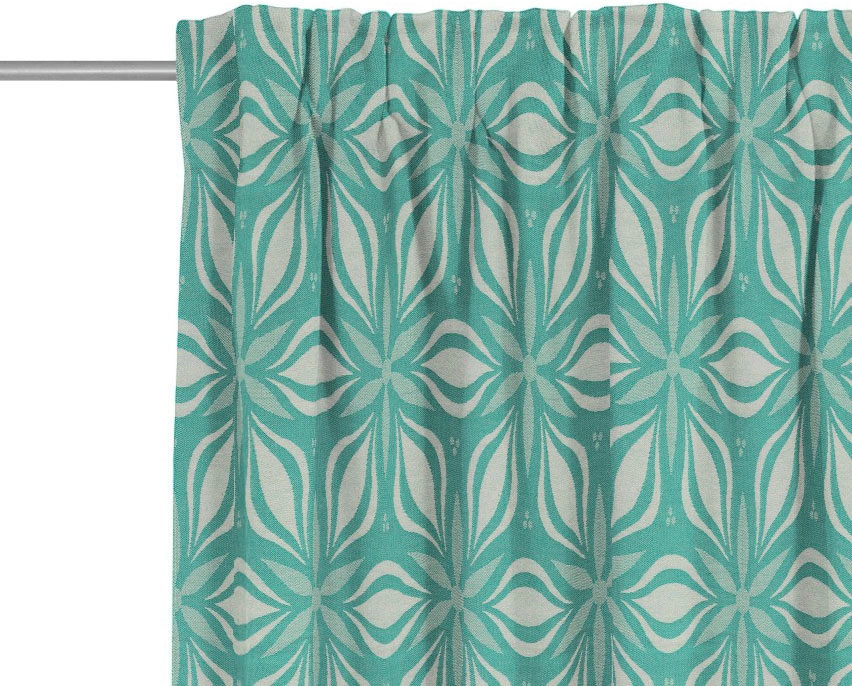 Adam Vorhang »Retro Floret«, (1 St.), aus Bio-Baumwolle
