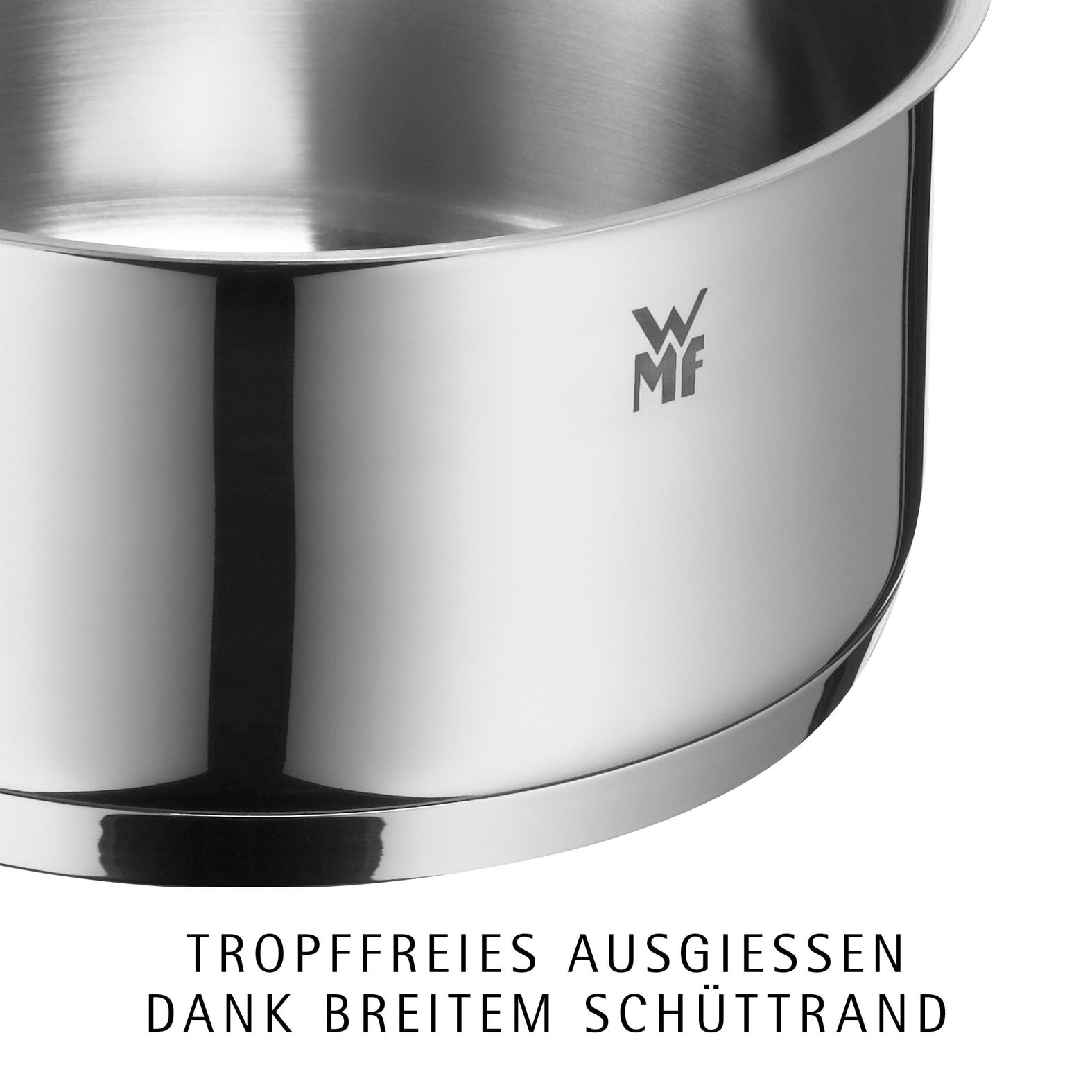 WMF Topf-Set »Diadem Plus« Set, 9 Stk. tlg. Cromargan® Edelstahl Rostfrei 18/10