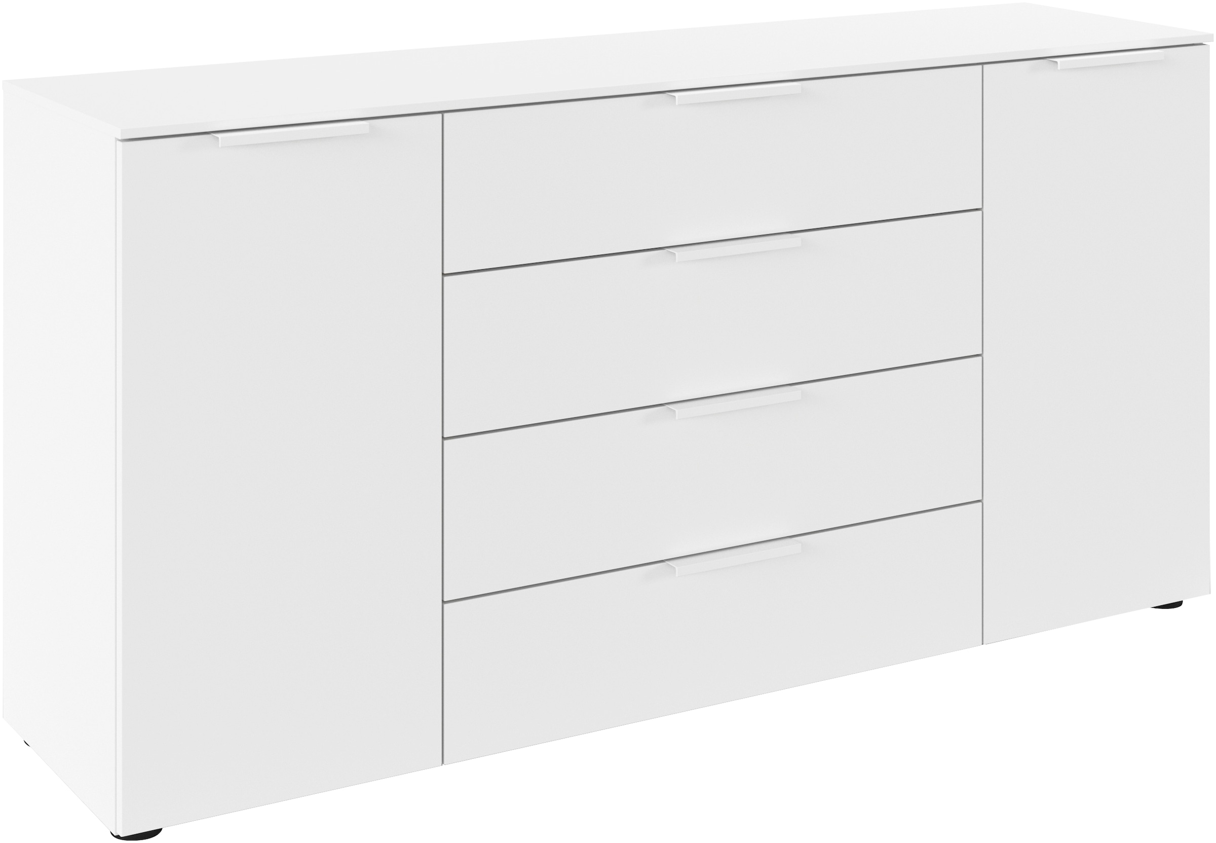 LeGer Home by Lena Gercke Kommode »Serina«, mit 4 Schubkästen und 2 Türen sowie Metallgriffen MADE IN GERMANY