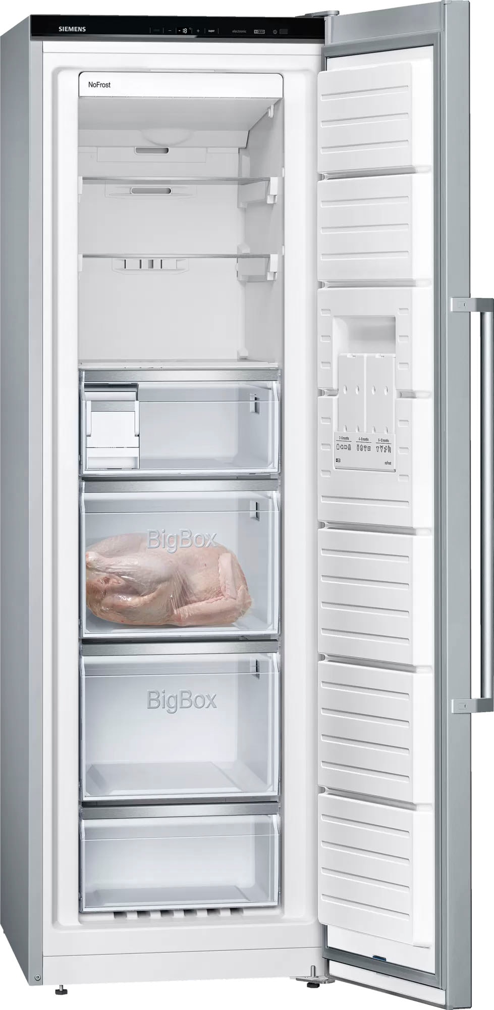 SIEMENS Gefrierschrank »GS36NAIDP«, iQ500, 186 cm hoch, 60 cm breit mit 3  Jahren XXL Garantie