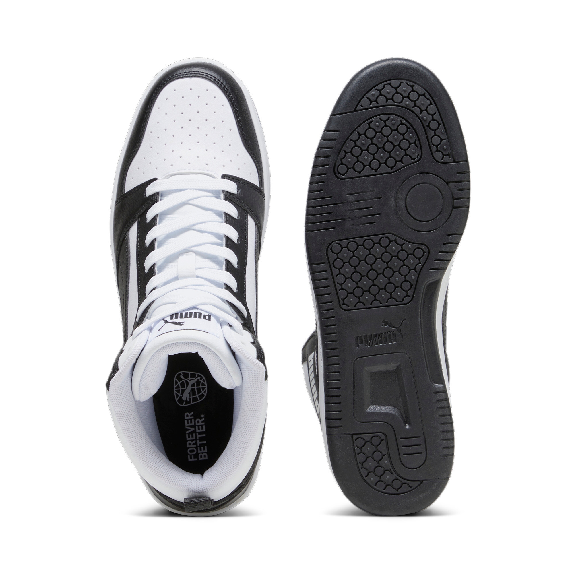 PUMA Sneaker »REBOUND V6«  knöchelhoch, wasserabweisendes Obermaterial, weiche Innensohle