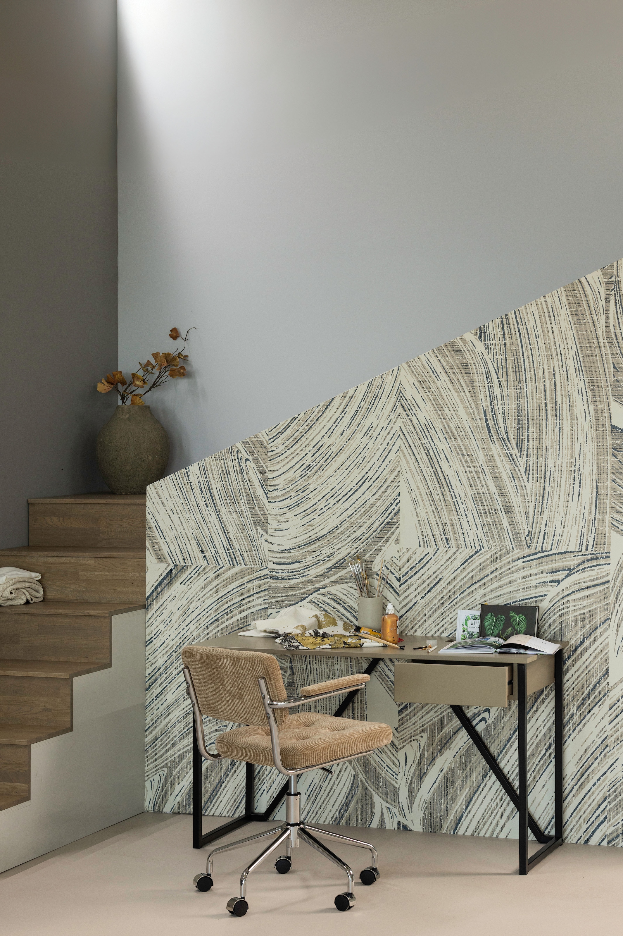 WOOOD Schreibtisch »New Julius FSC®-Kiefernholz mit Schublade, lackiert B126xT53xH75 cm« Tragkraft Blatt 20 kg, sichtbare Maserung, einfach zu montieren