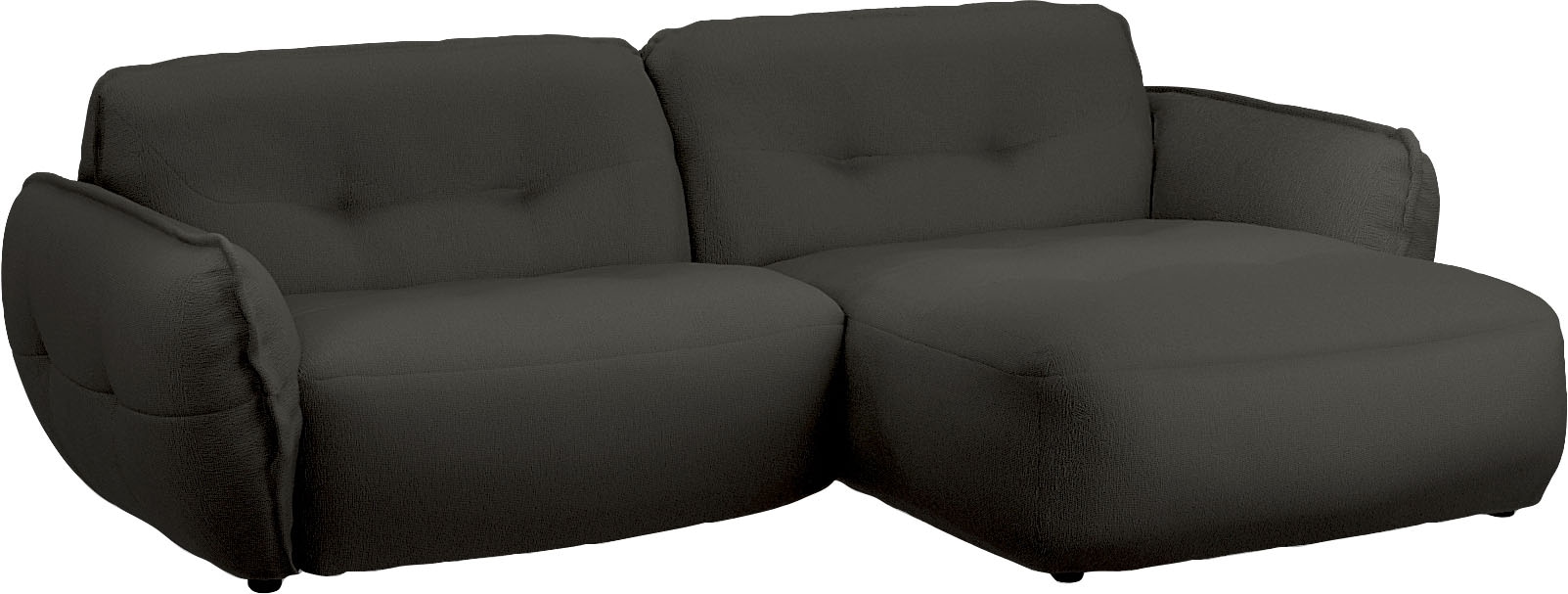 BETYPE Ecksofa »Be Fluffy«, Softes Sitzgefühl, moderne Kedernaht, hochwertiger Bezug