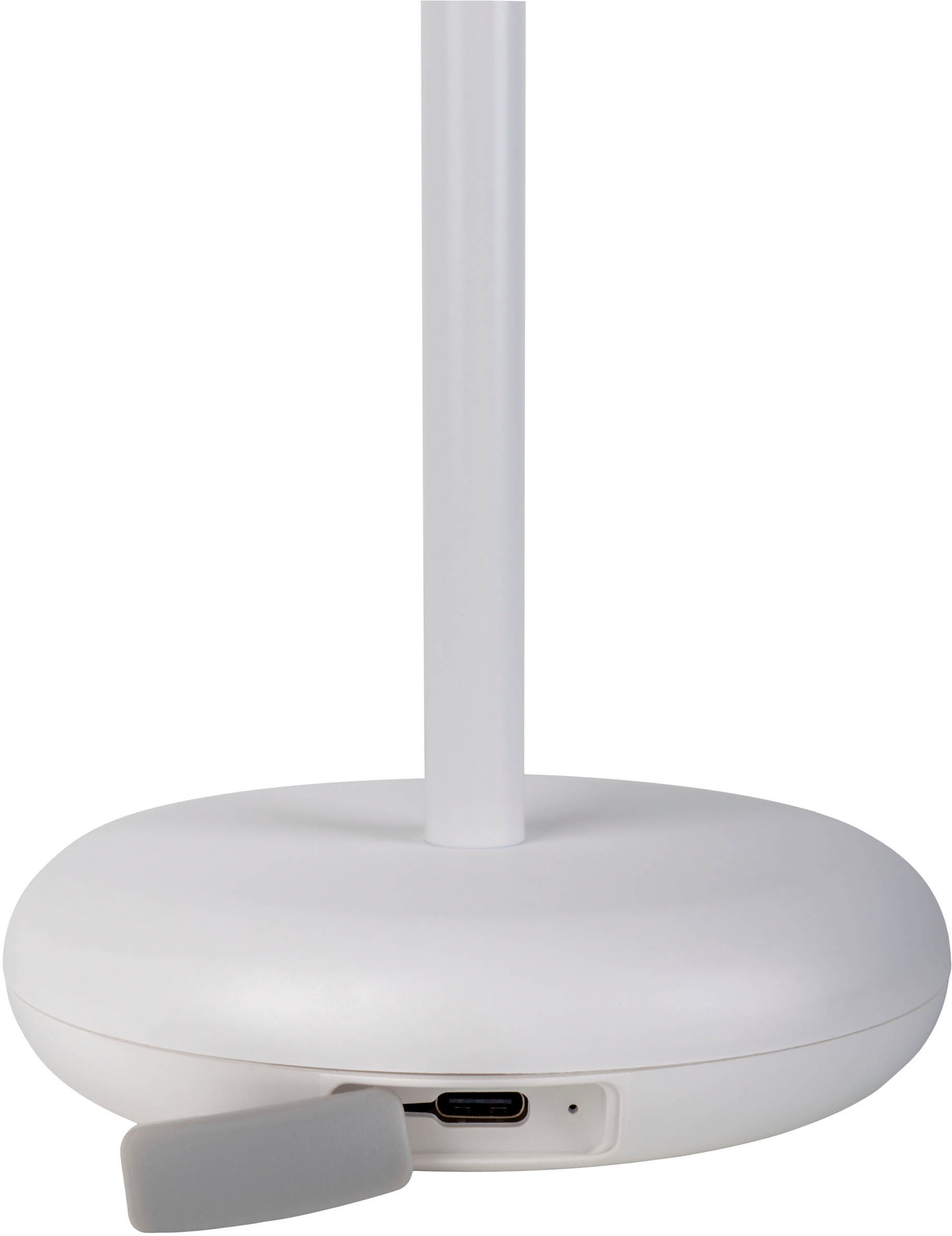 näve LED Tischleuchte »Pasi« LED-Modul 1 Stk. Warmweiß dimmbar per Berührungssensor, Memoryfunktion, Akku, USB-C-Ladekabel