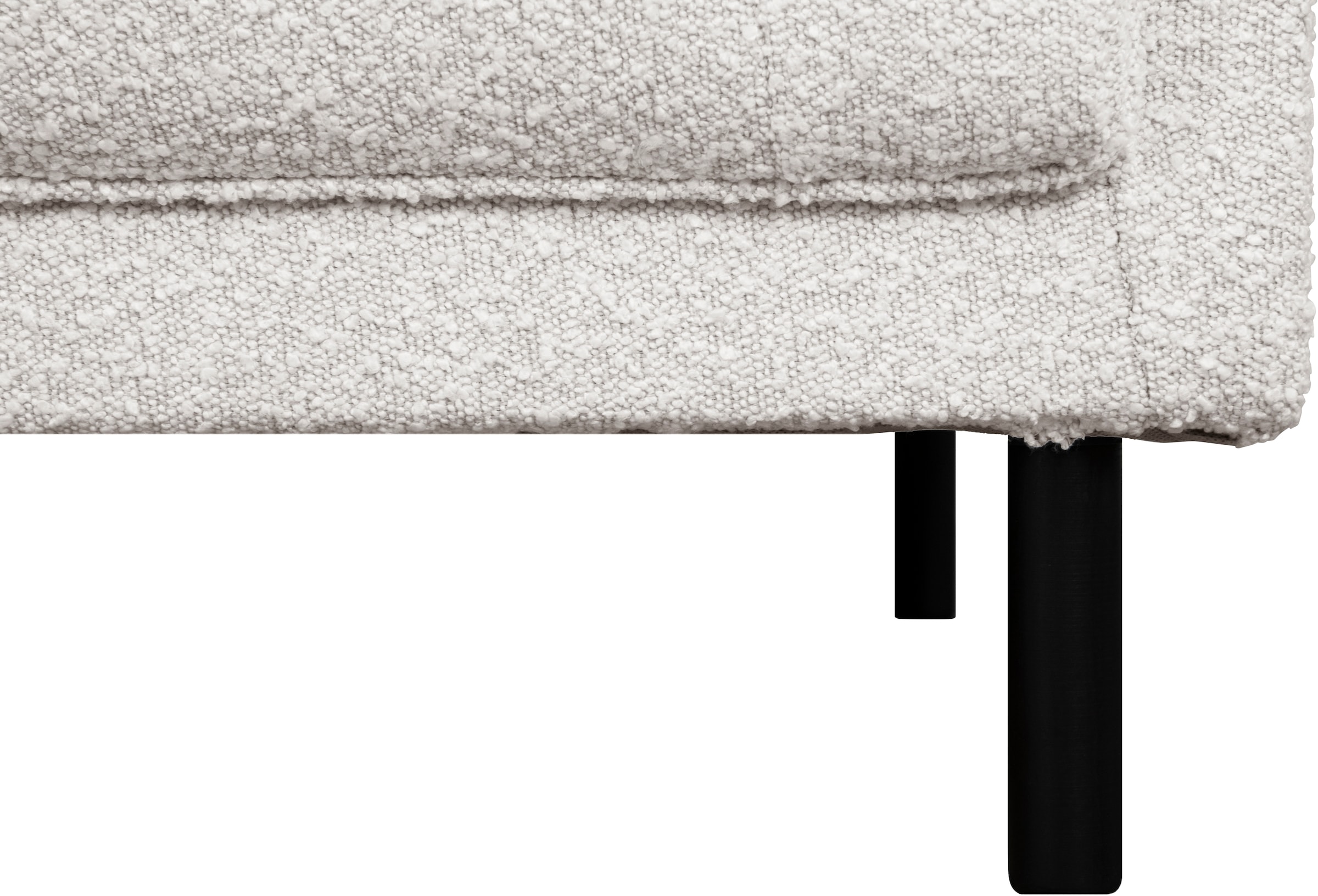 INOSIGN Ecksofa »AGNIA L-Form  B/T/H: 244/244/71 cm«, incl. Zierkissen, gleichschenklig, auch in Cord