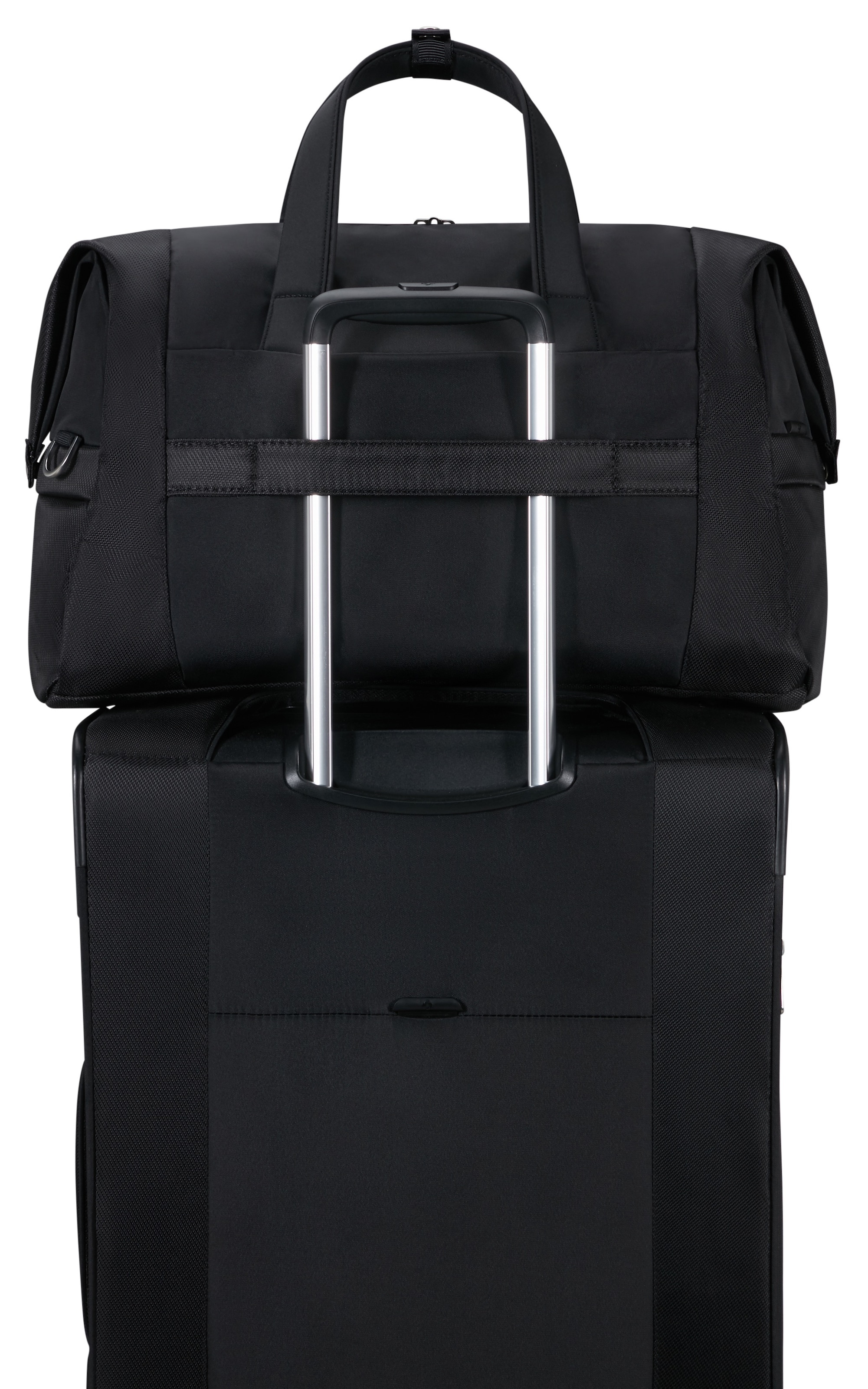 Samsonite Reisetasche »RE-LITE«, (Set, 2 tlg., mit Packwürfel), Duffle Weekender Overnighter mit Packwürfel