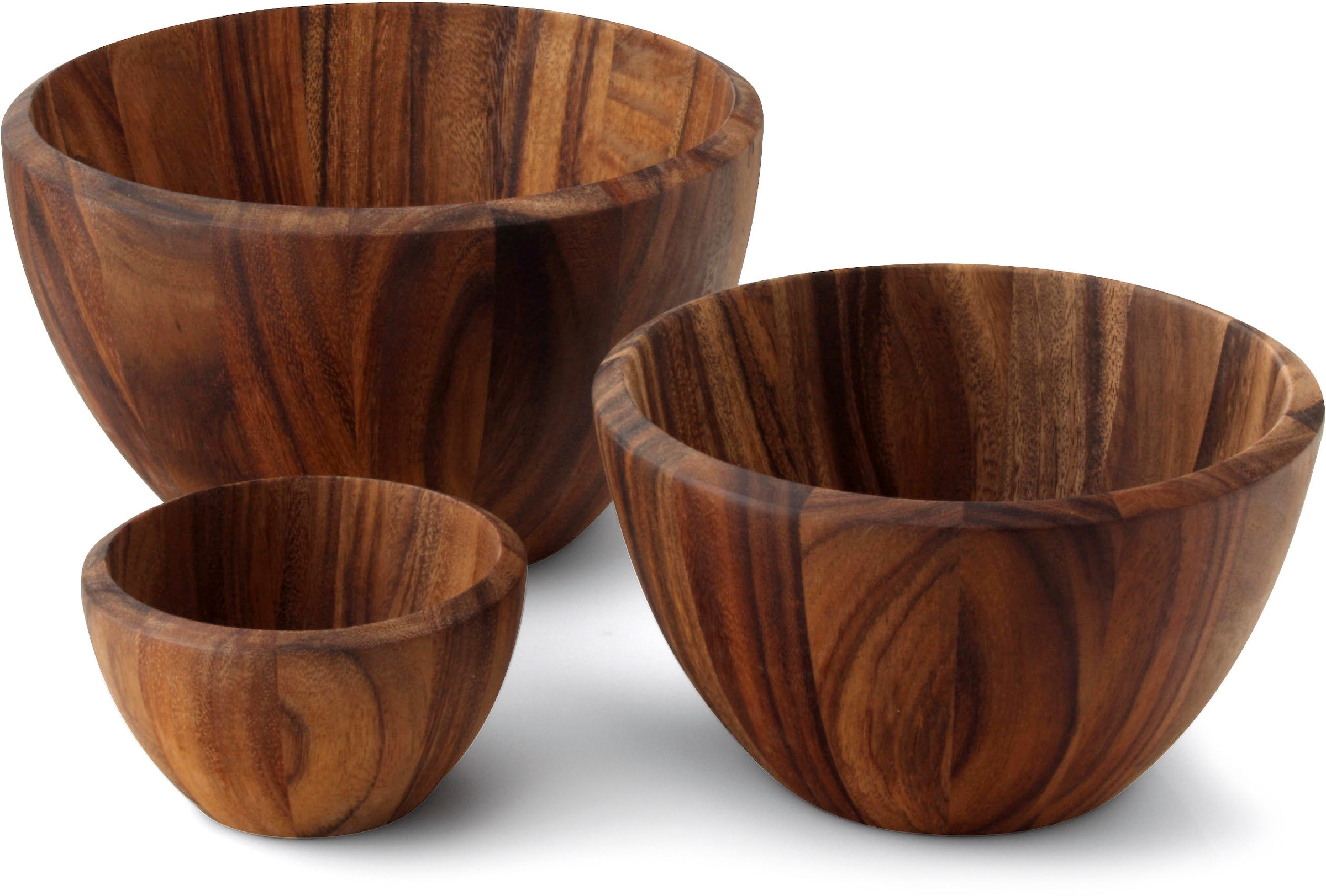 Continenta Schüssel 1 Stk. aus Holzwerkstoff augewähltes Hartholz der Akazie