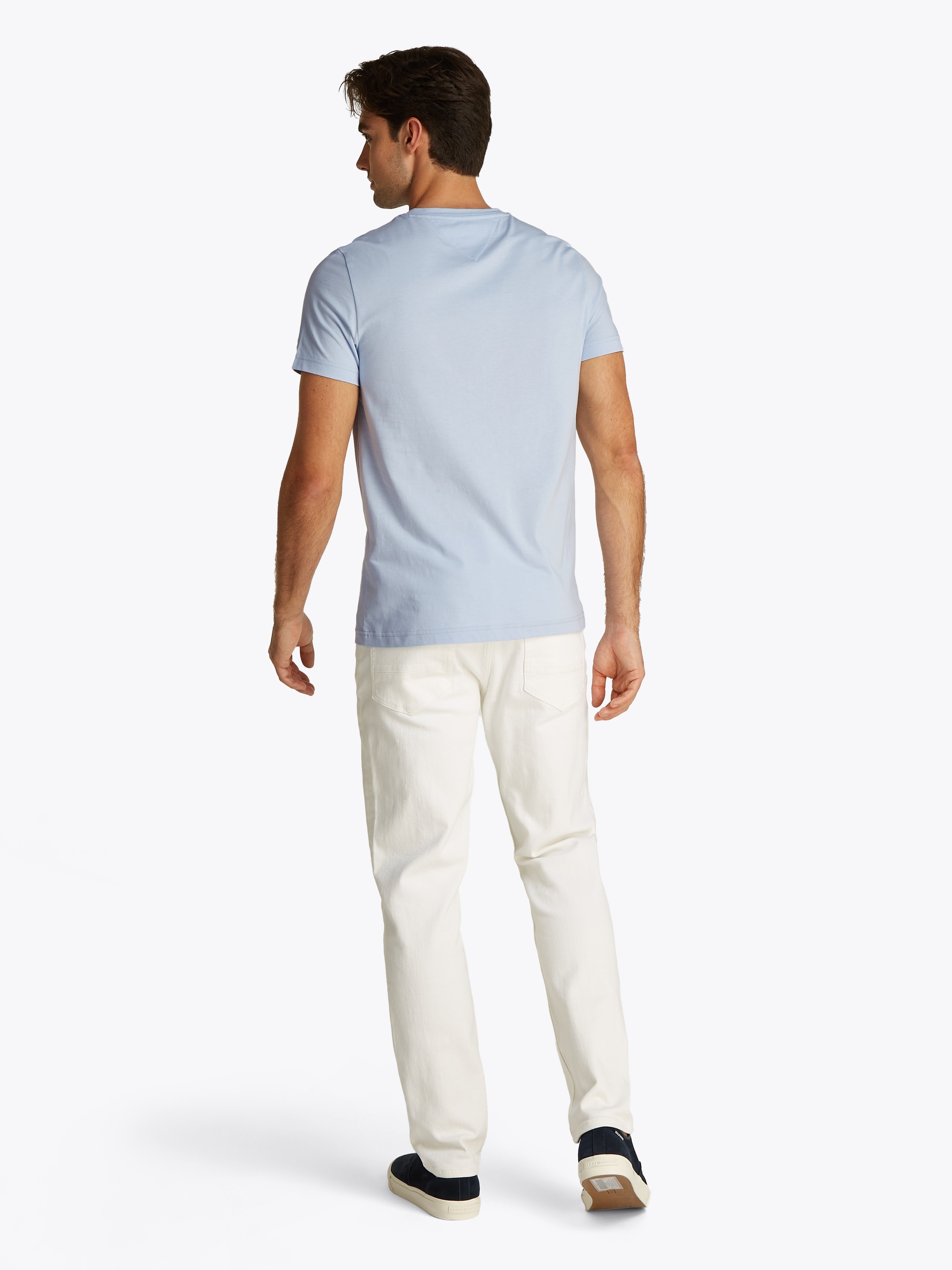 Tommy Hilfiger T-Shirt »TOMMY LOGO TEE«, aus reiner Baumwolle