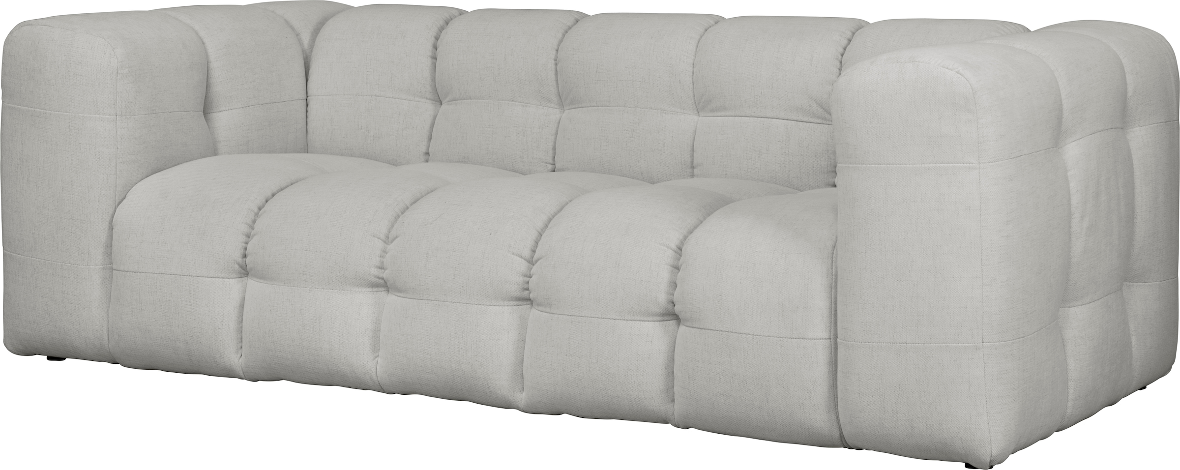 LeGer Home by Lena Gercke 3-Sitzer »TALISHA Designersofa, moderne Steppung, Maße B/T/H: 229/110/75 cm«, moderne Steppung, hoher Sitzkomfort
