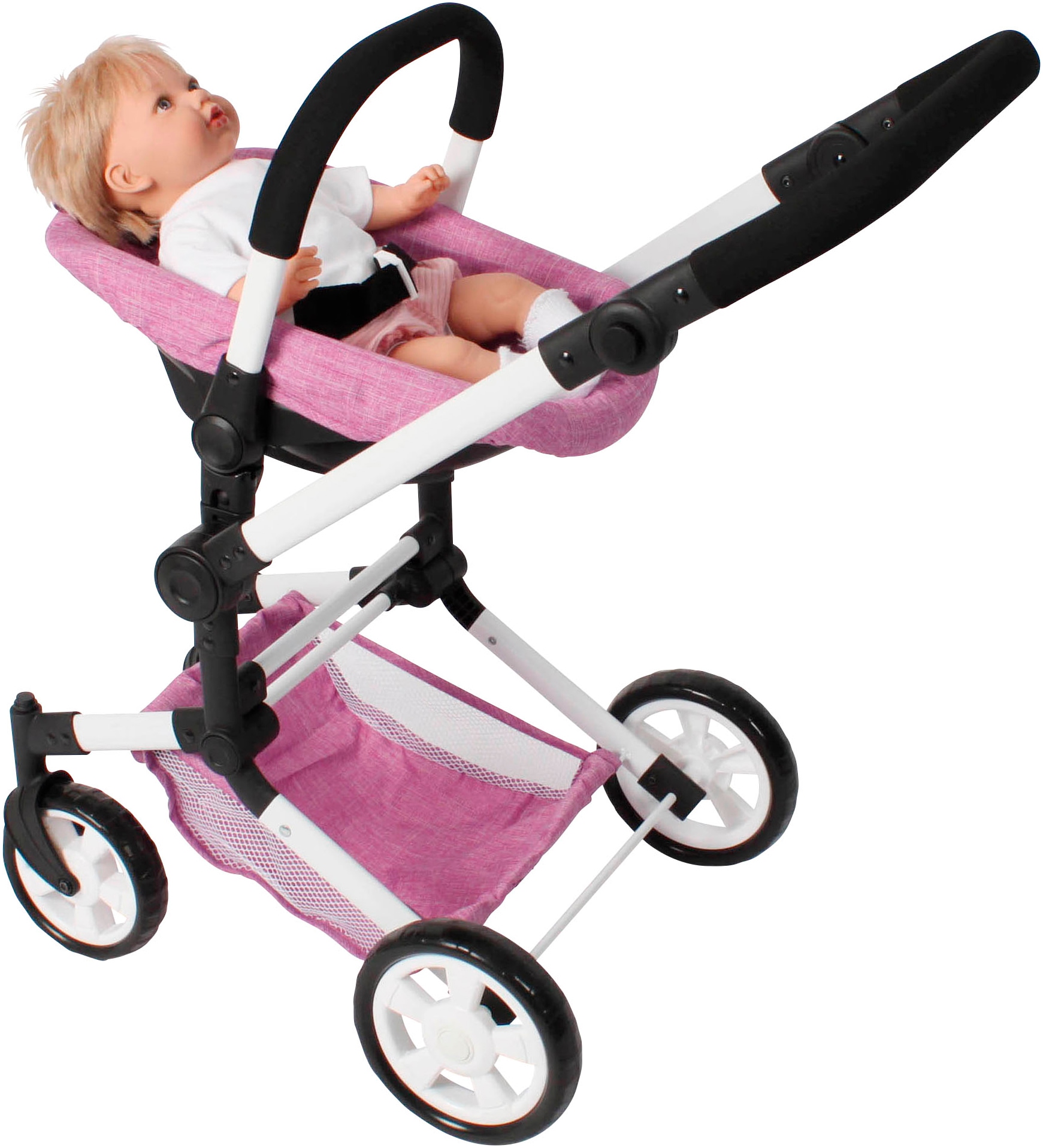 CHIC2000 Puppen Autositz »mit Adapter« passend für Puppenwagen Mika, Nele, Jara, Linus und Linus Duo