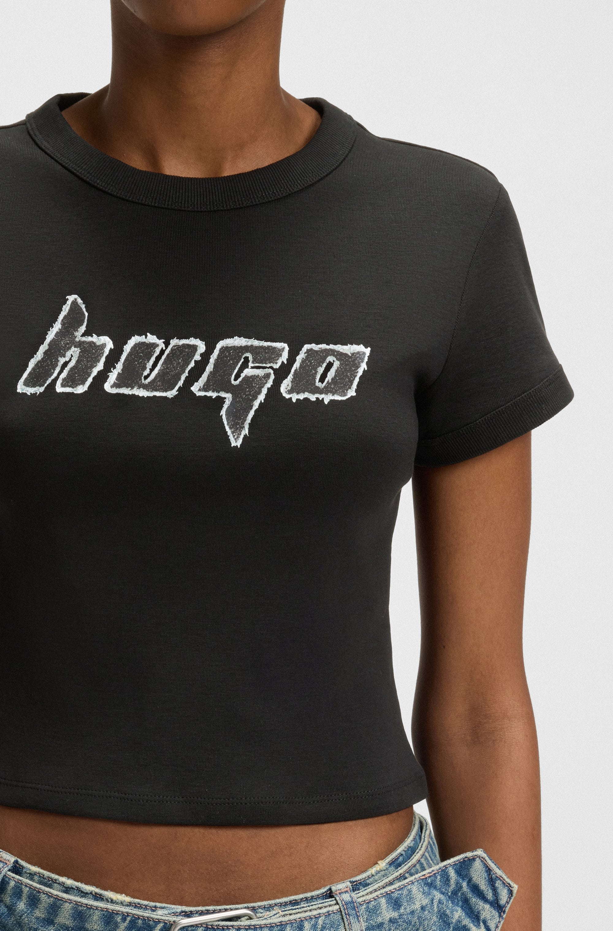 HUGO Blue T-Shirt »Dalia«, mit Grafik-Artwork