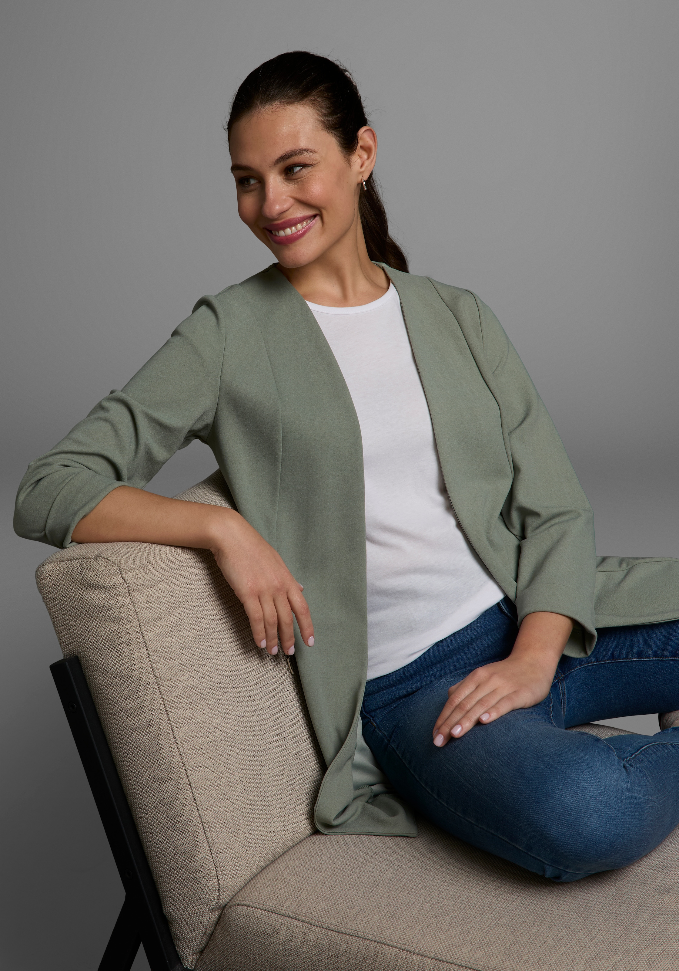 Laura Scott Longblazer, mit Reißverschlüssen
